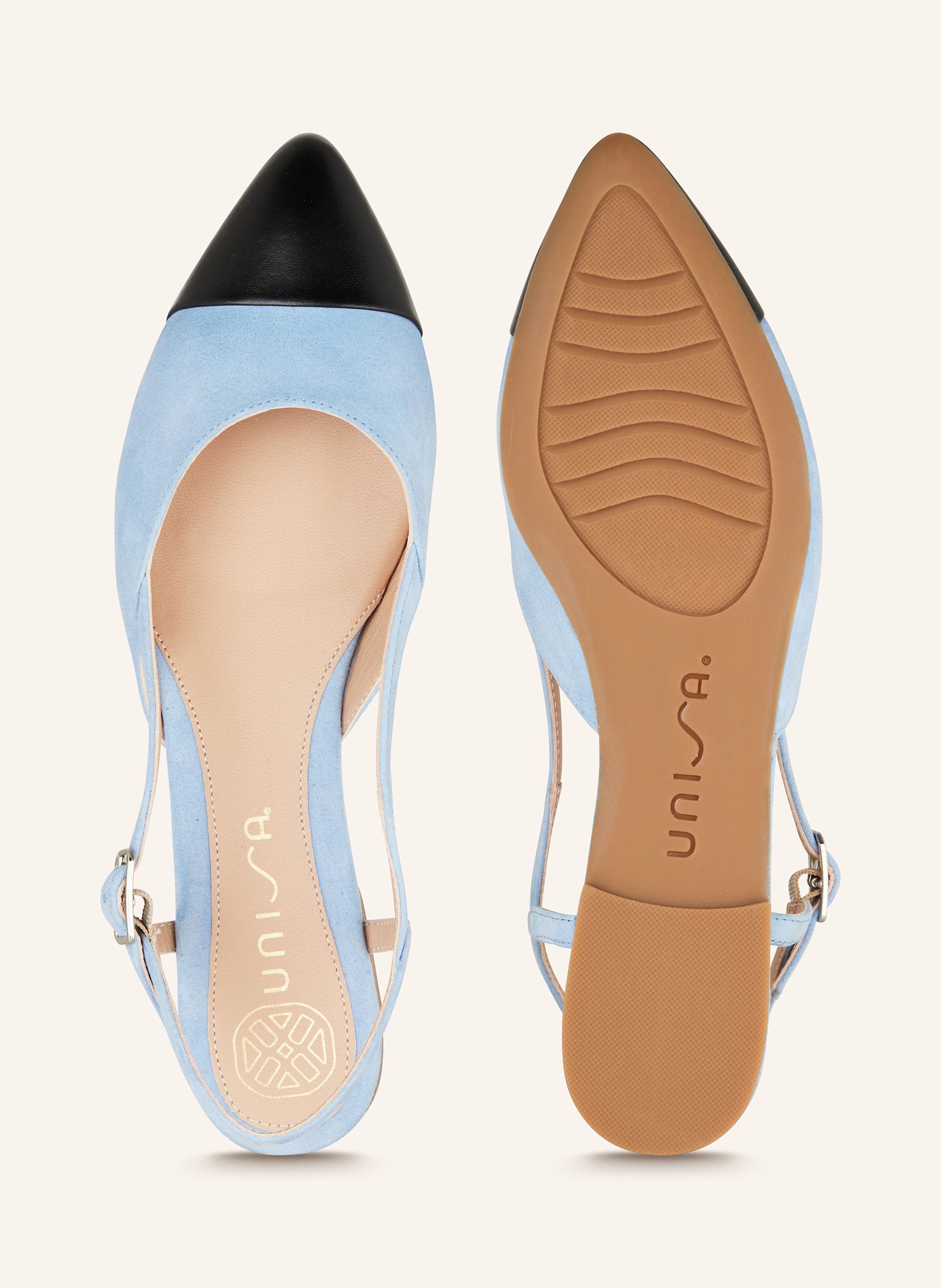 Thumbnail - Unisa Slingballerinas Asley blau
