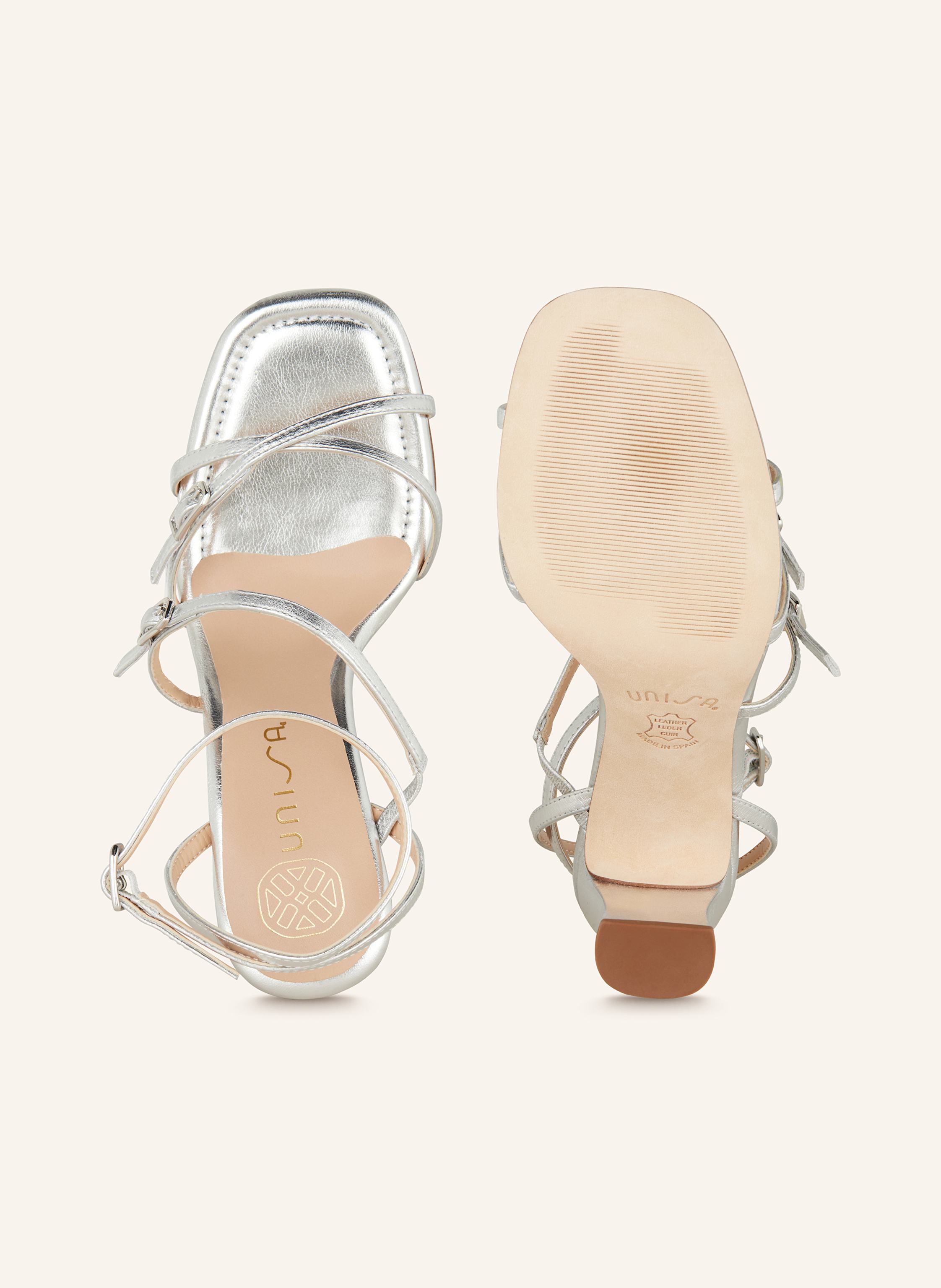 Thumbnail - Unisa Sandaletten Silvy silber