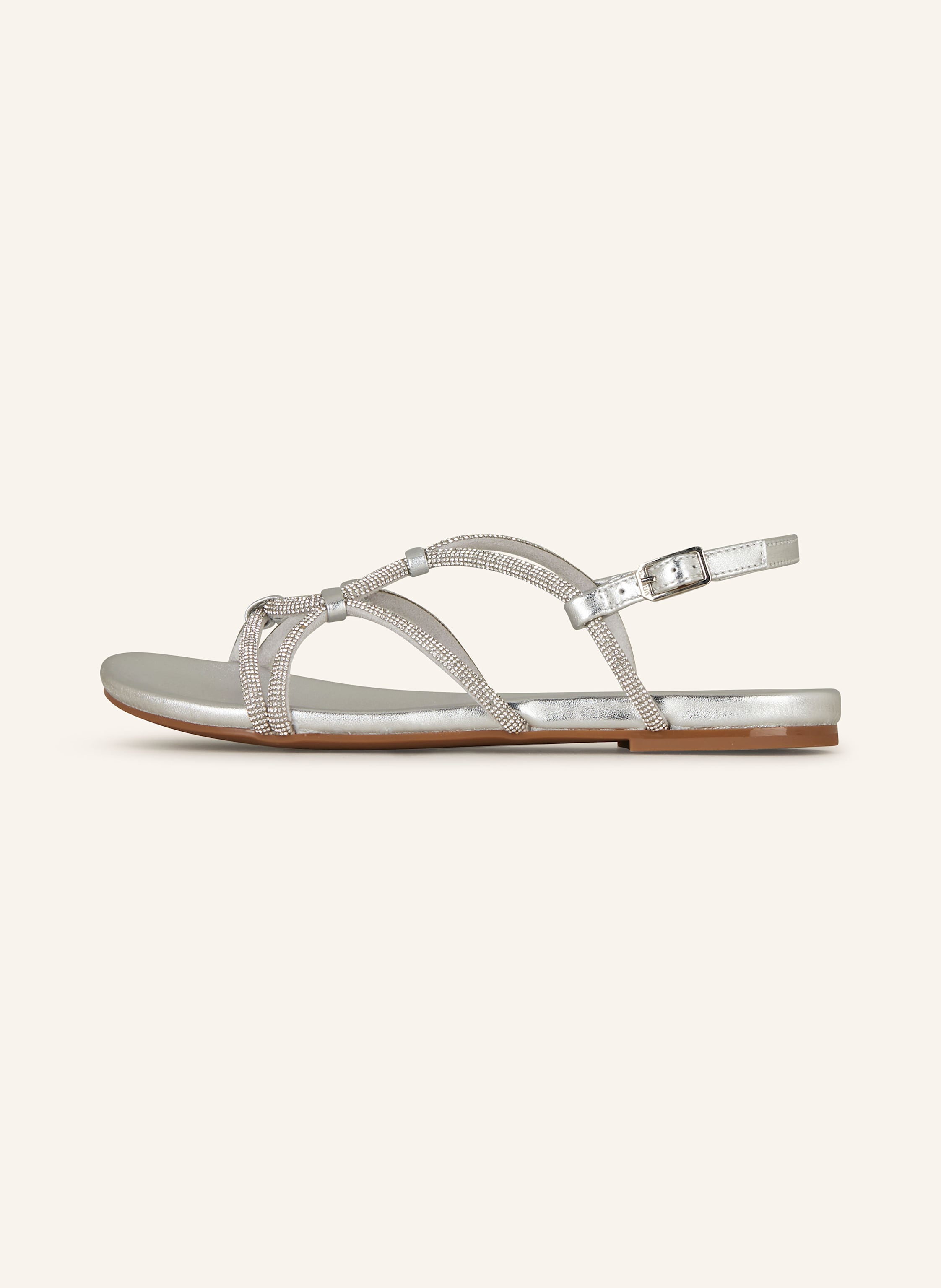 Thumbnail - Unisa Sandalen Cooper Mit Schmucksteinen silber