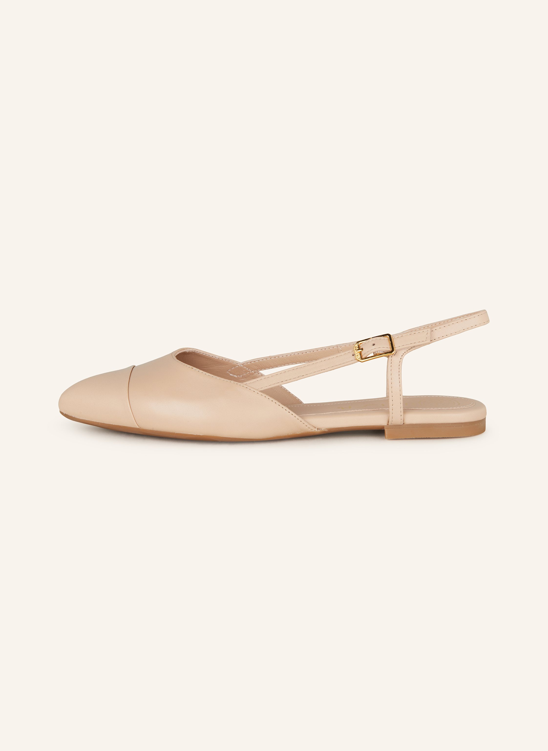 Thumbnail - Unisa Slingballerinas Asley beige