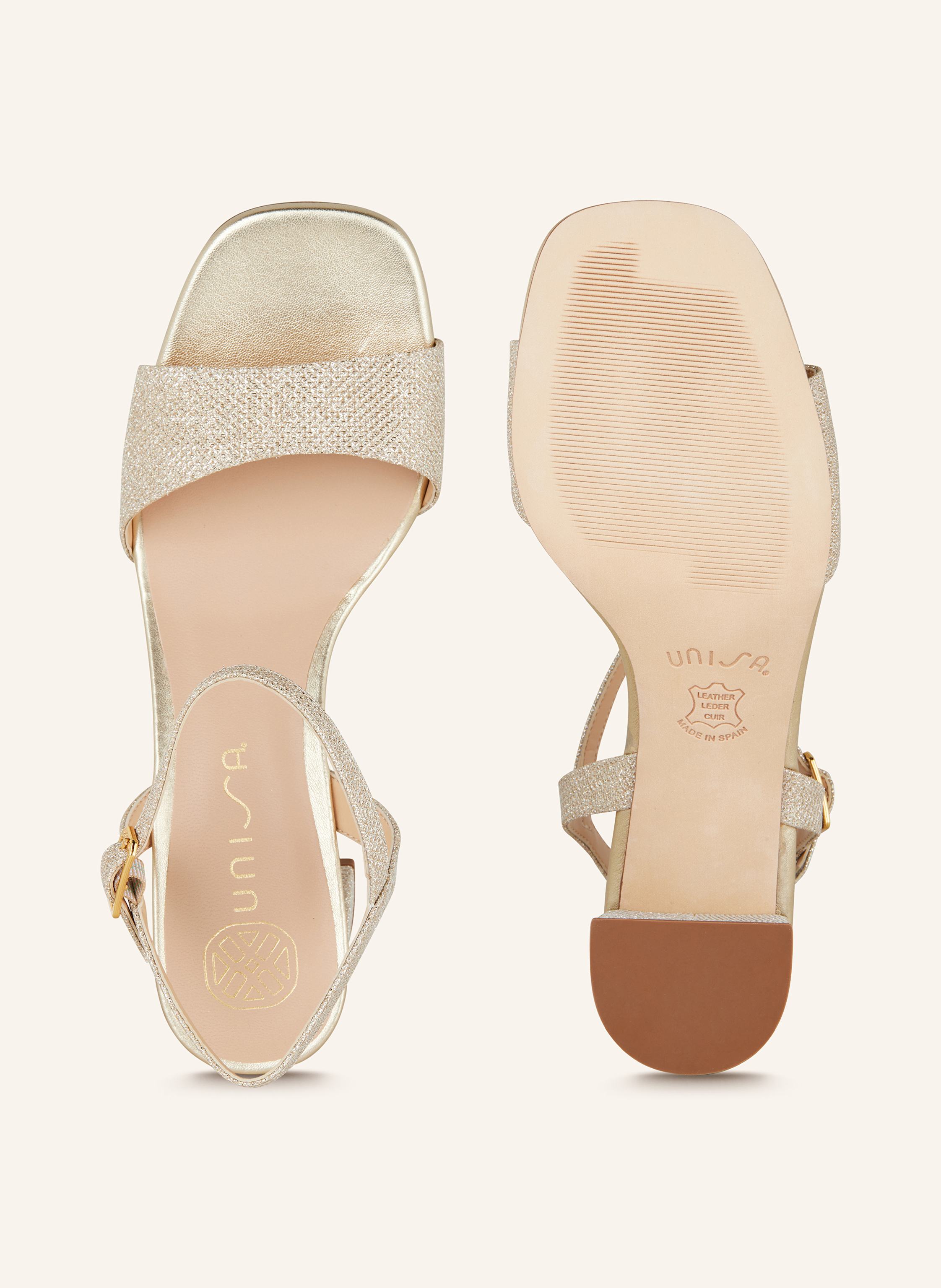 Thumbnail - Unisa Sandaletten Moraty gold