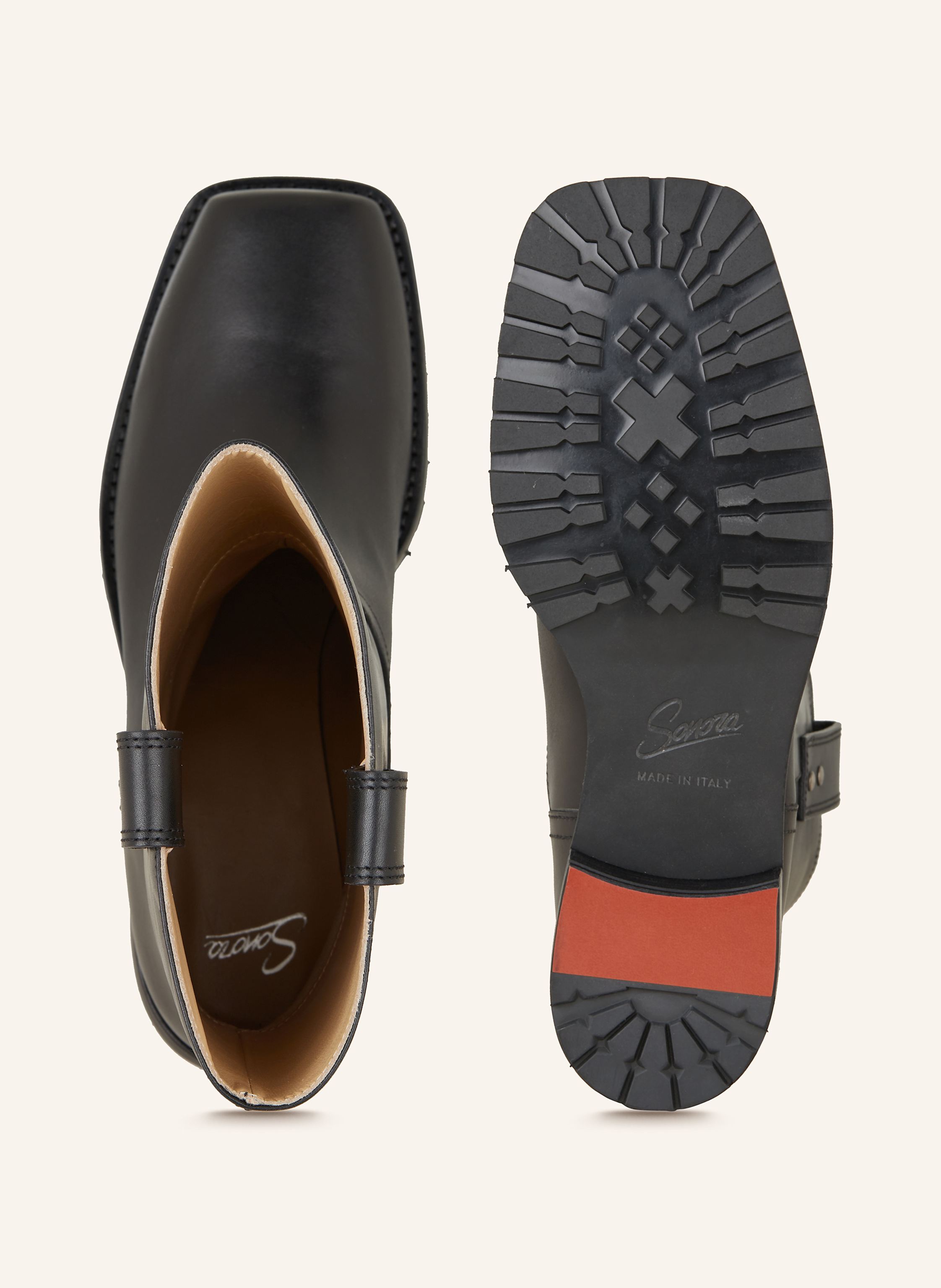 Thumbnail - Sonora Biker Boots Dallas Mit Nieten schwarz