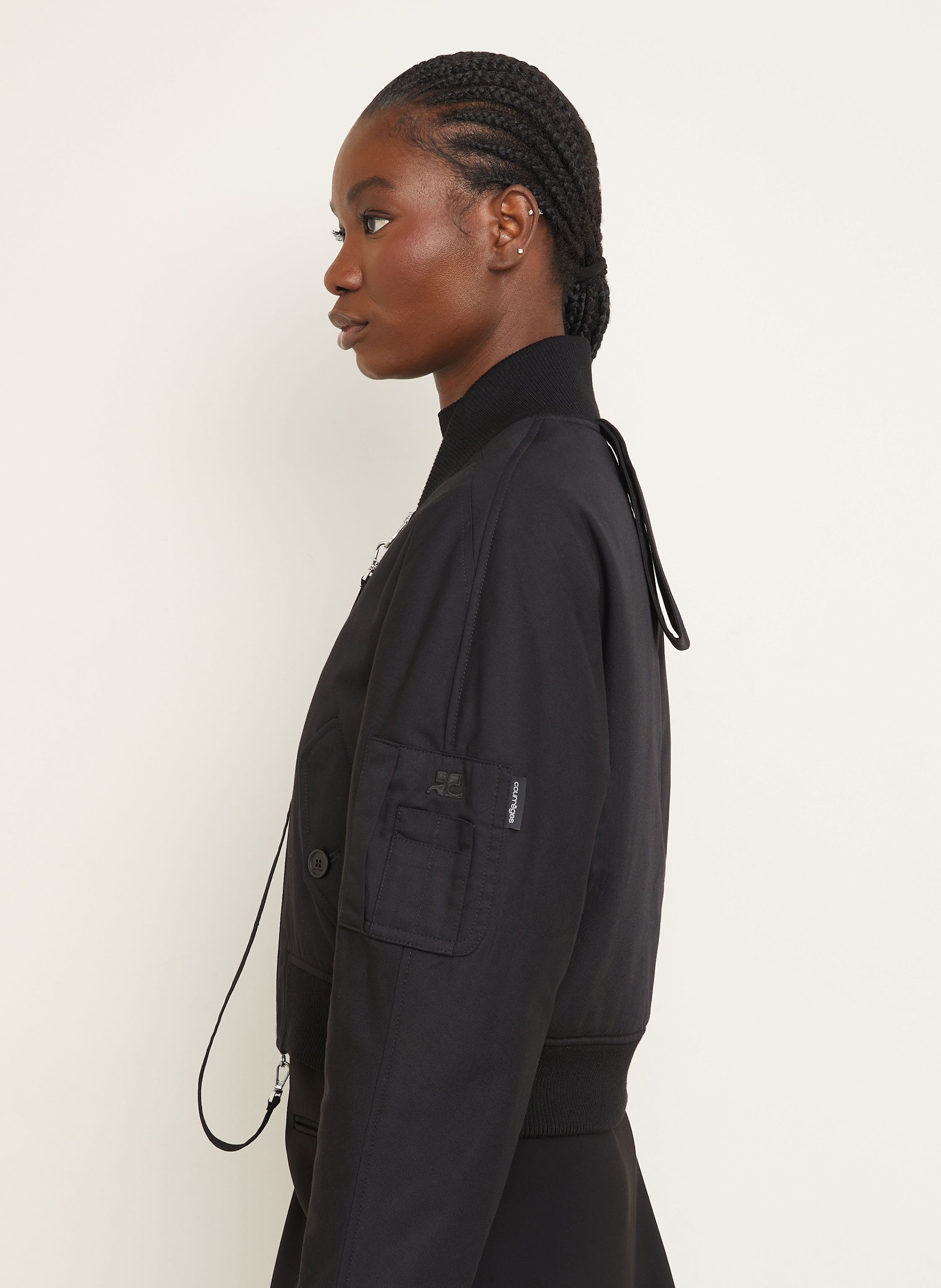 Thumbnail - Courrèges Blouson schwarz