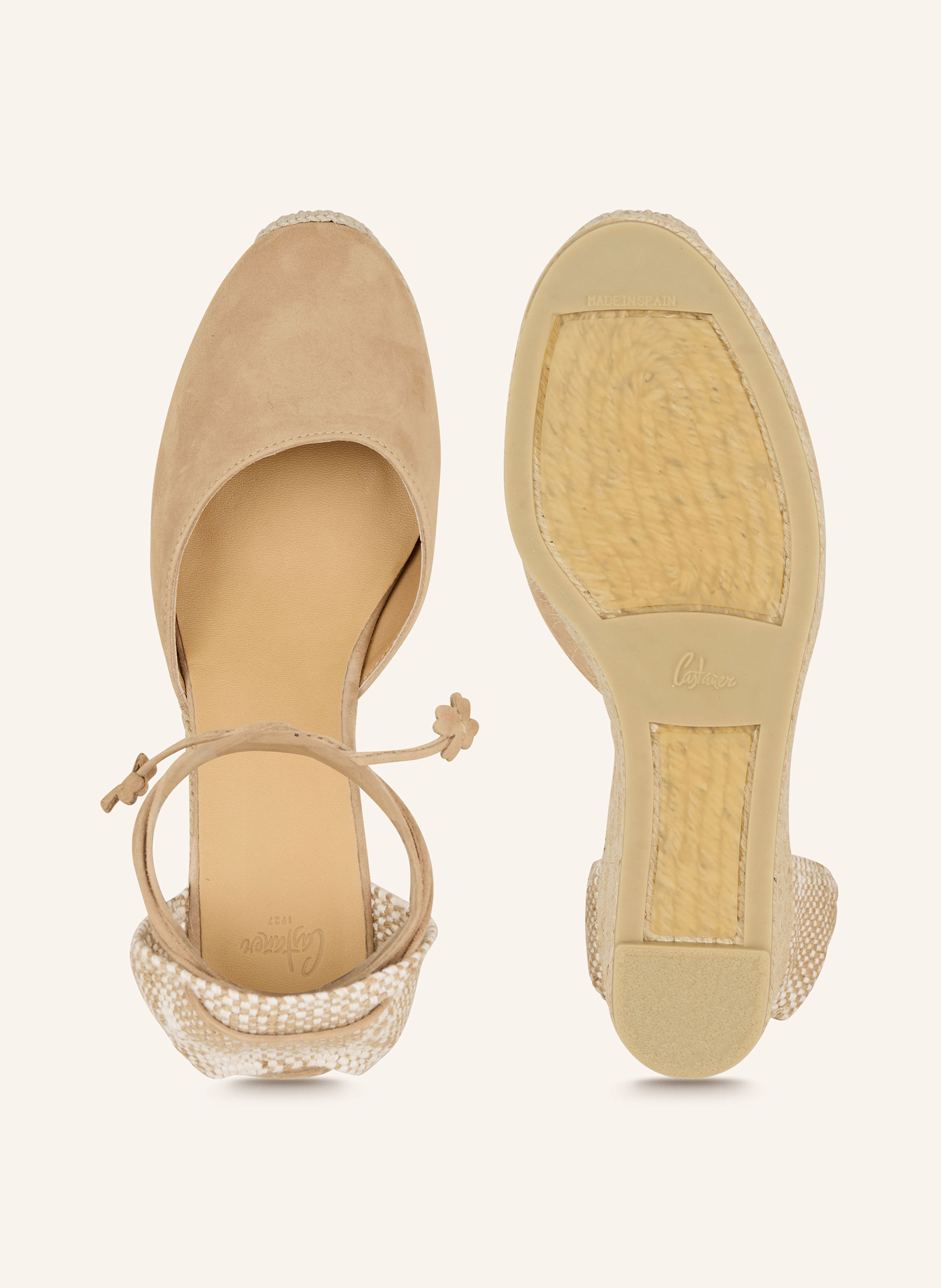 Thumbnail - Castaner Wedges Carina beige
