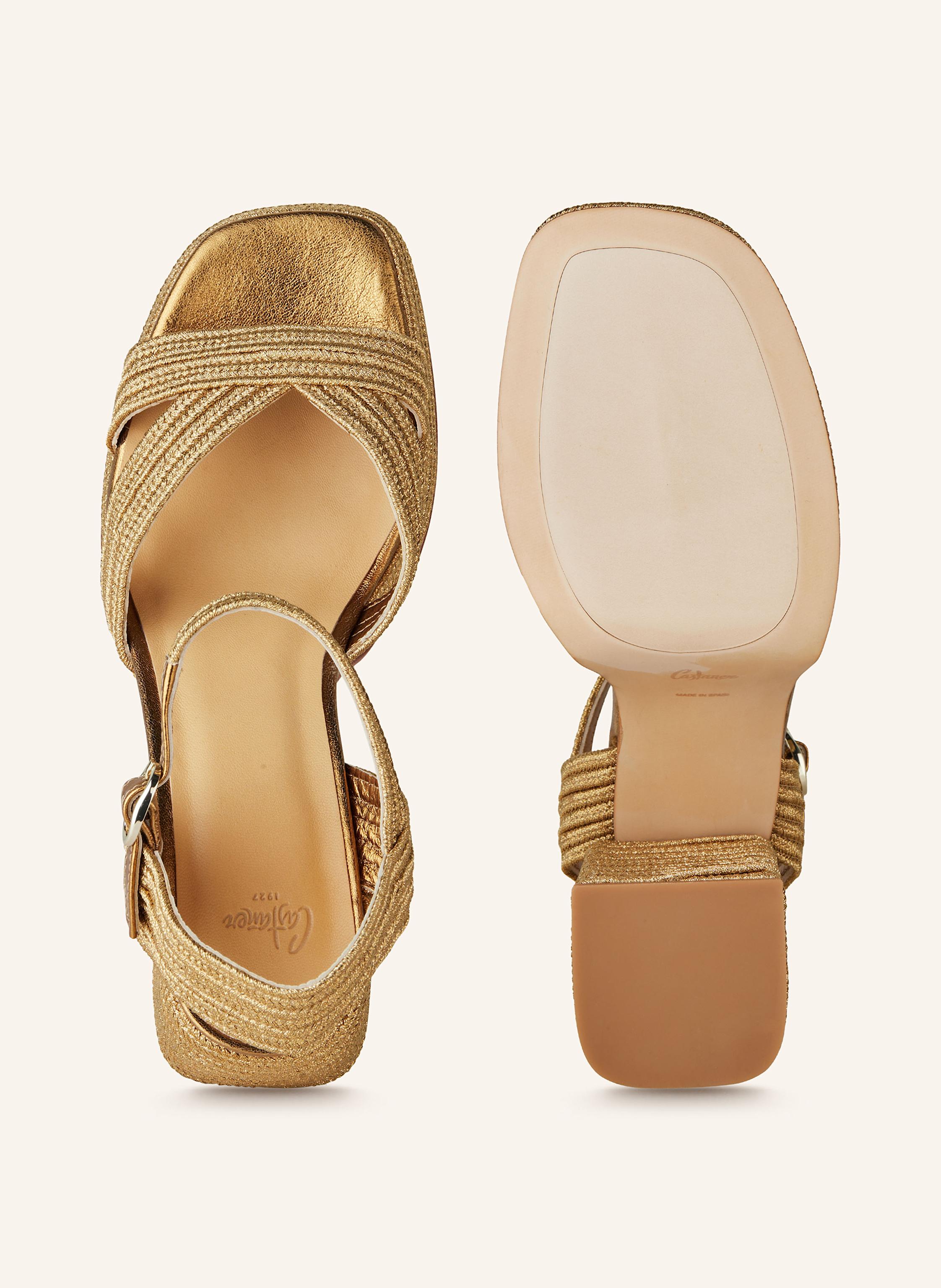 Thumbnail - Castaner Sandaletten Valle gold