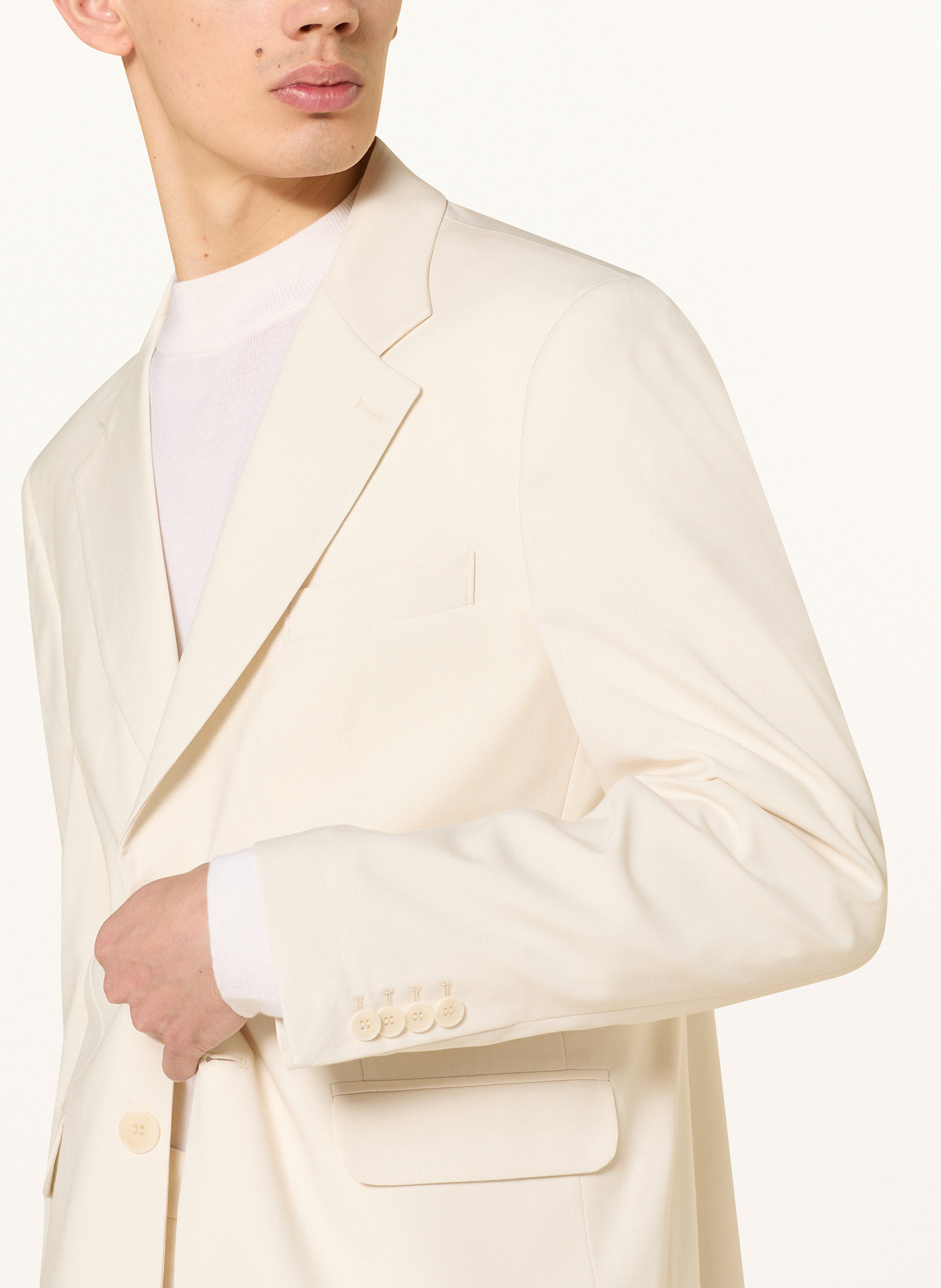 Thumbnail - I'm Brian Anzugsakko Regular Fit weiss