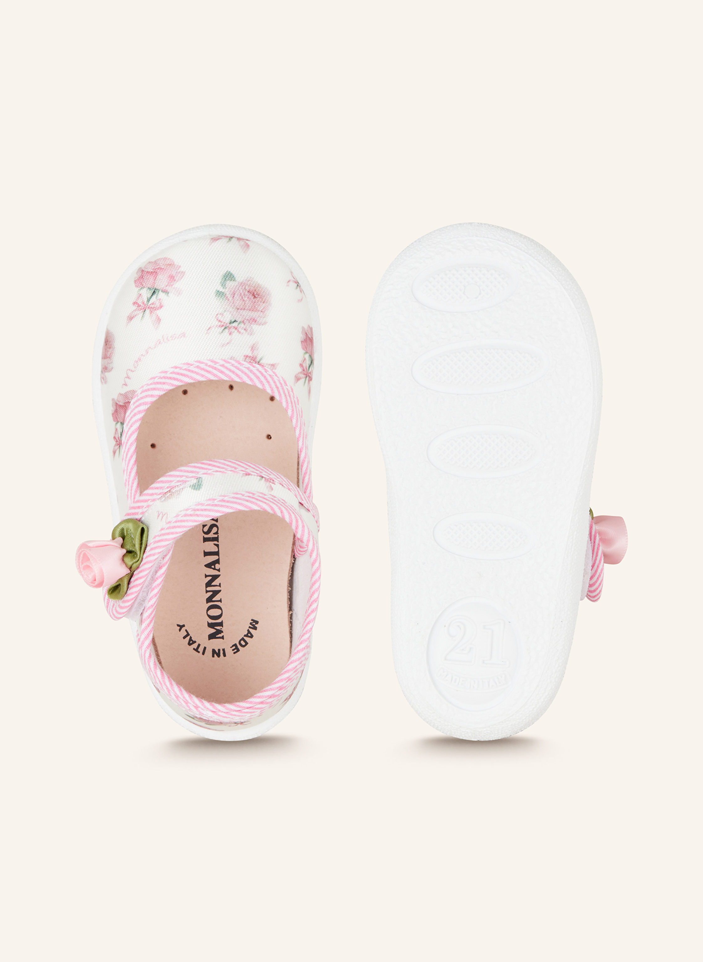 Thumbnail - Monnalisa Ballerinas weiss