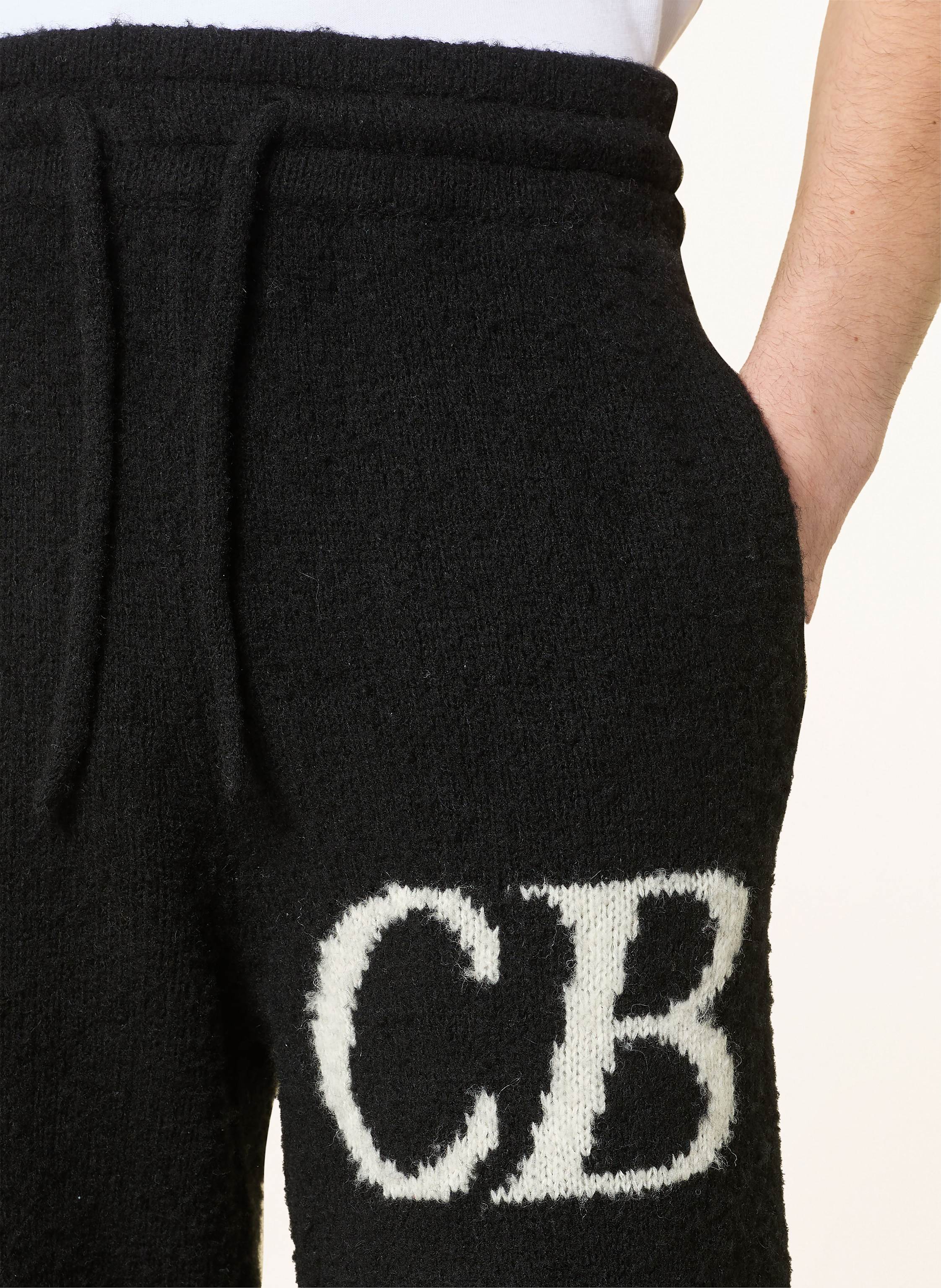 Thumbnail - Cole Buxton Strickhose Im Jogging-Stil schwarz