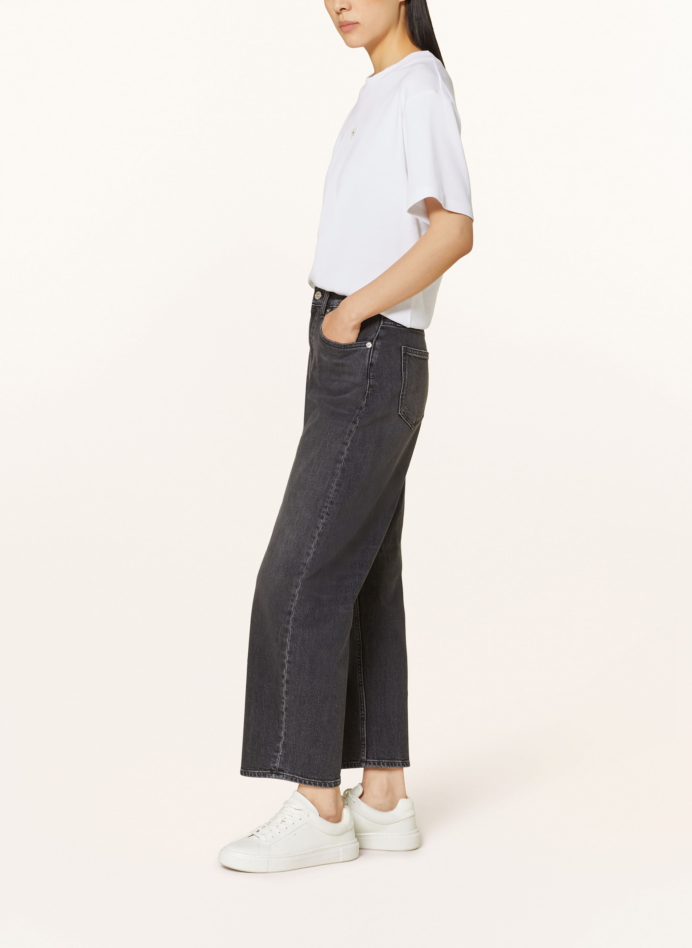 Thumbnail - Calvin Klein Jeans Barrel Jeans schwarz