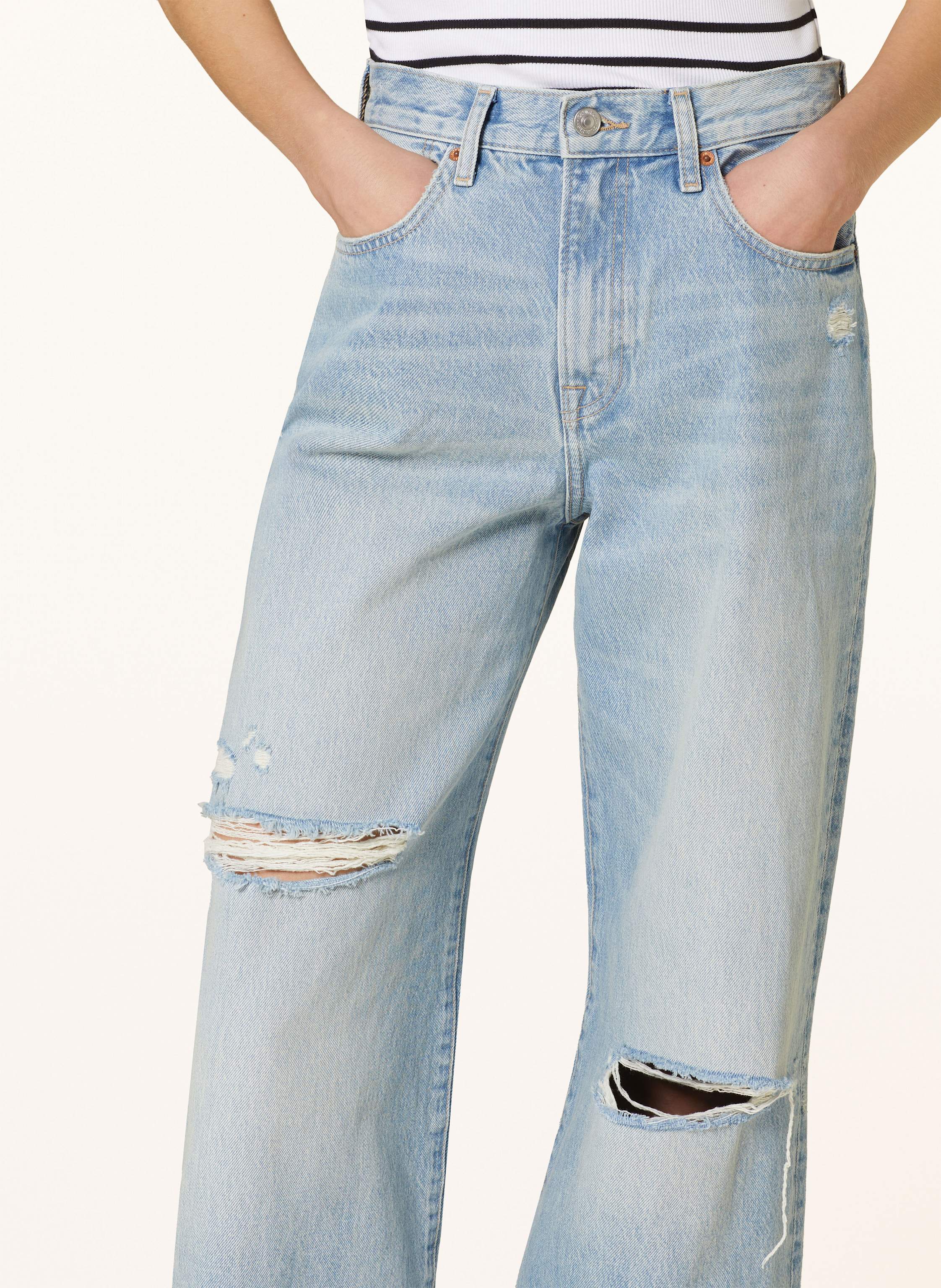 Thumbnail - Calvin Klein Jeans Destroyed Jeans blau