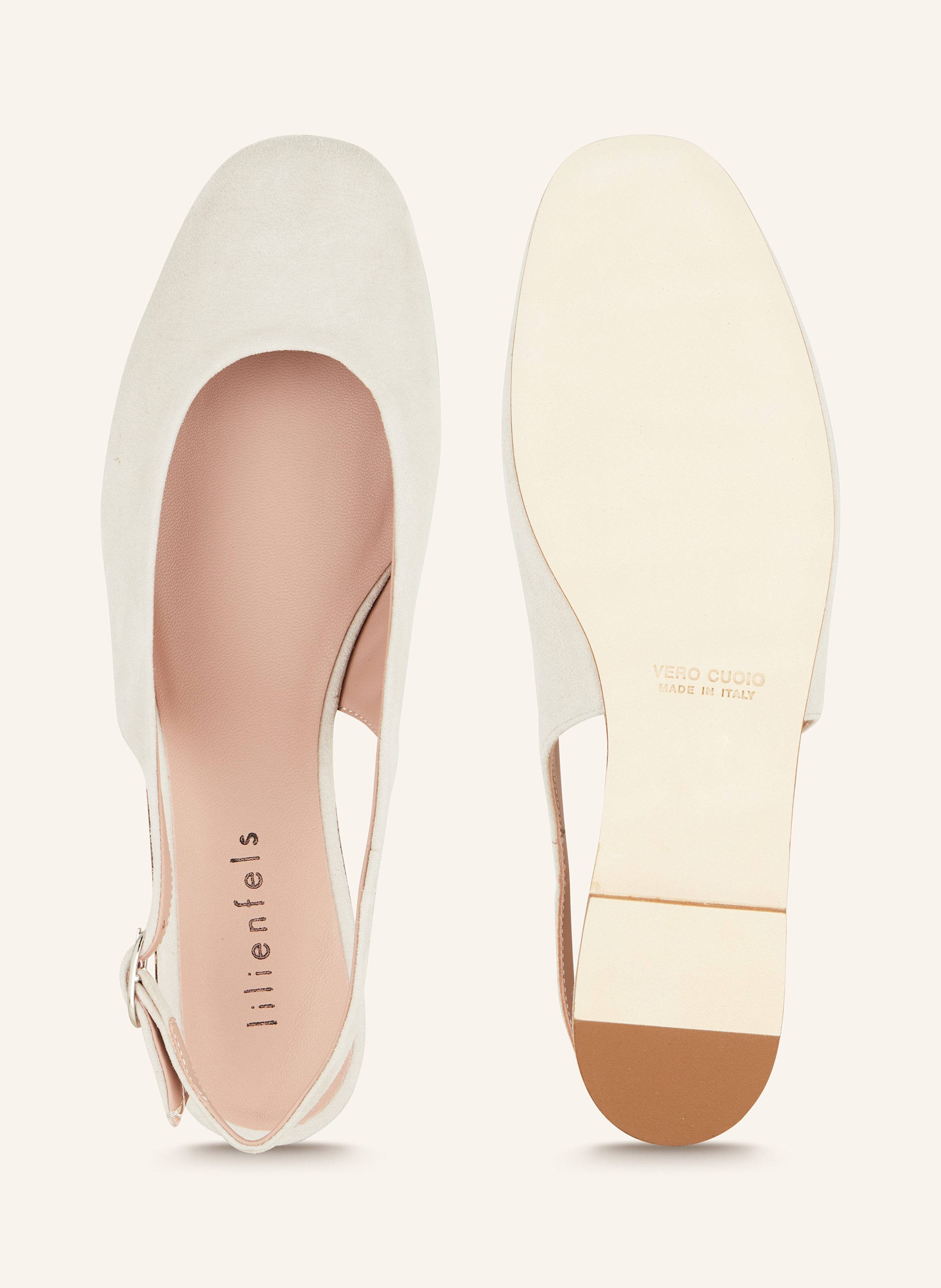 Thumbnail - Lilienfels Slingballerinas grau