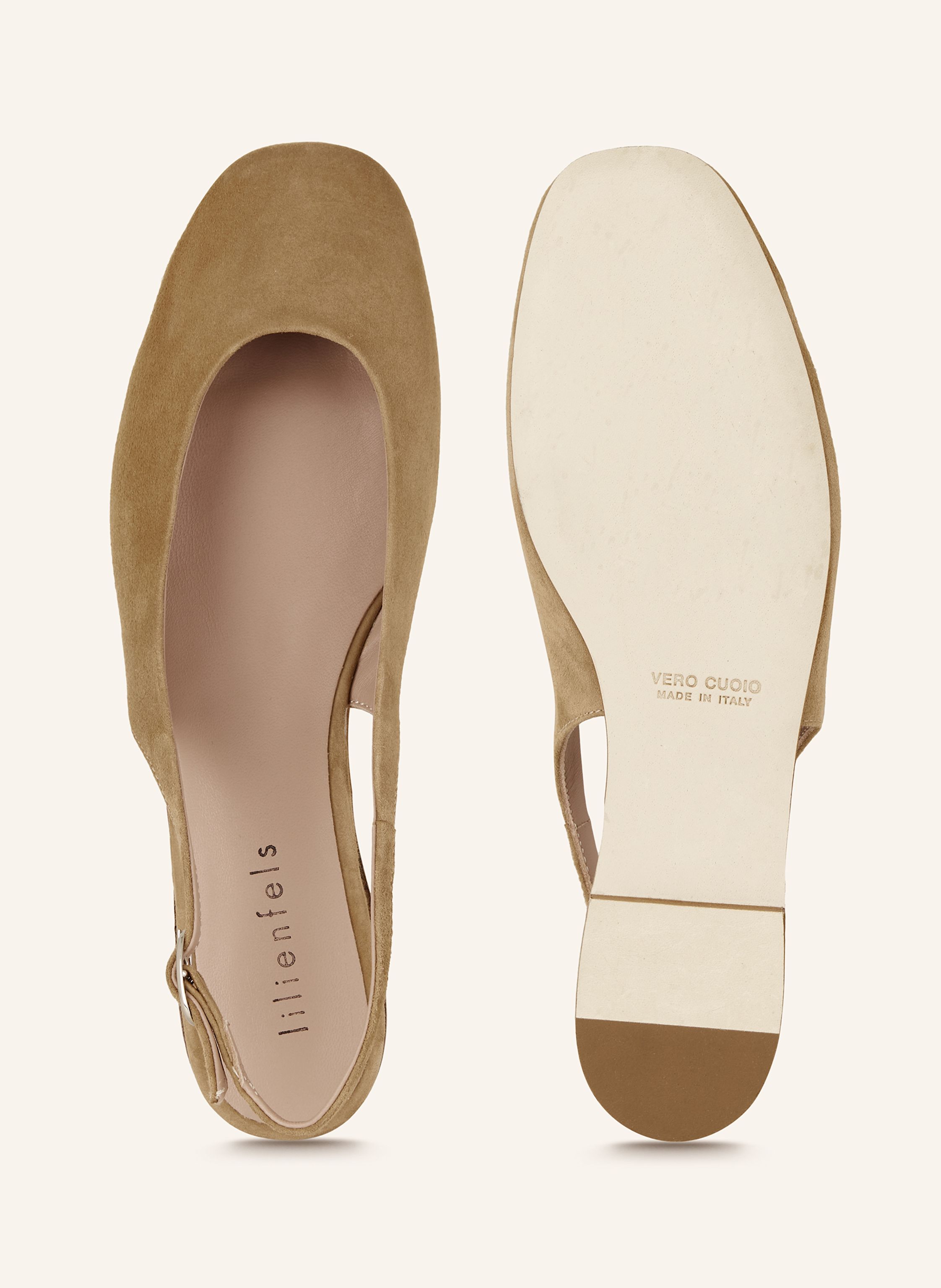 Thumbnail - Lilienfels Slingballerinas braun