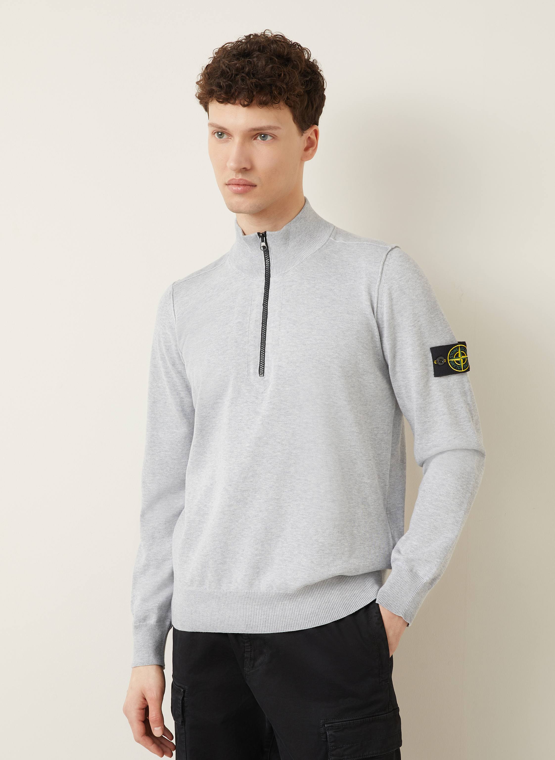 Thumbnail - Stone Island Troyer grau
