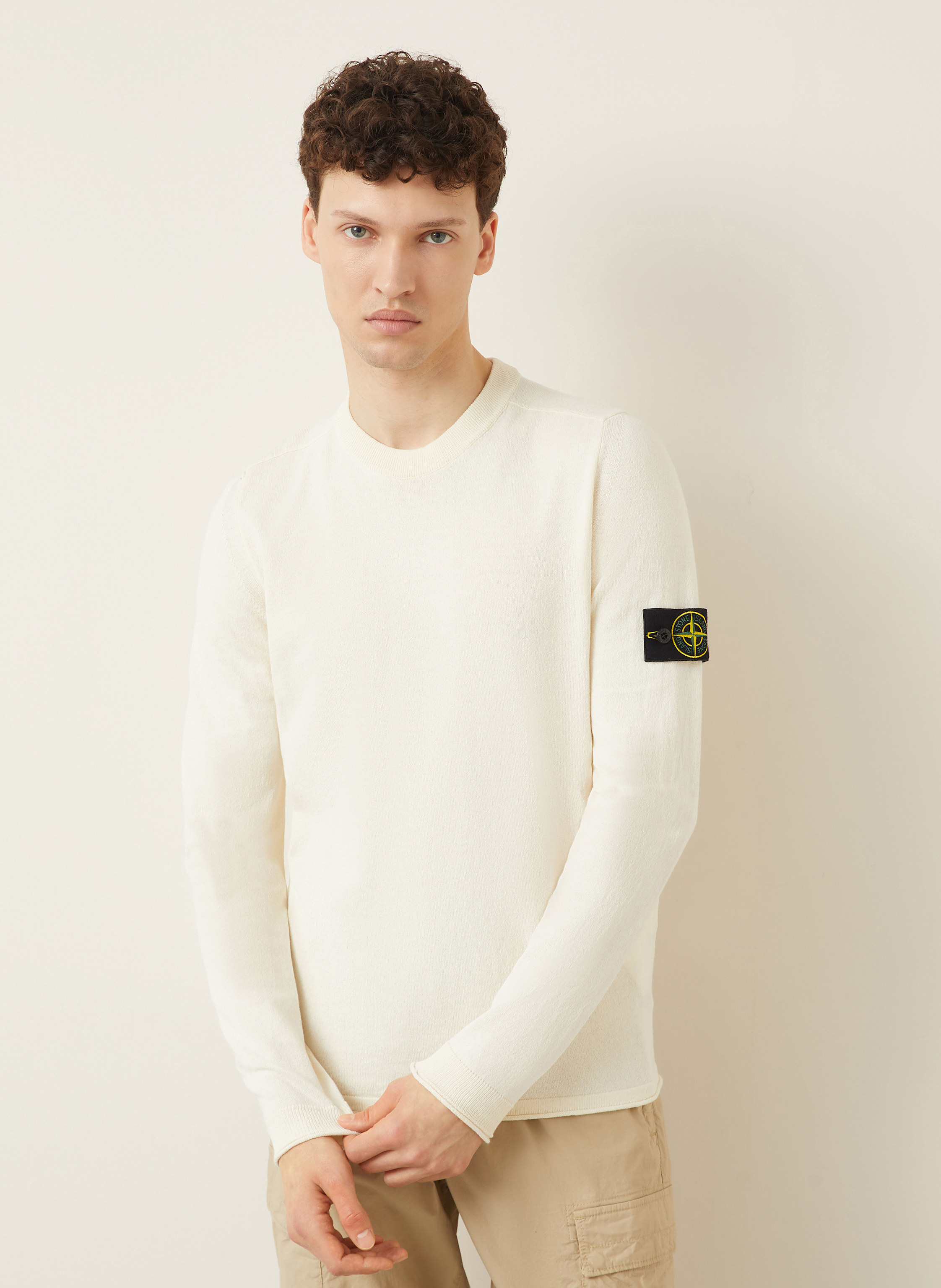 Thumbnail - Stone Island Pullover weiss