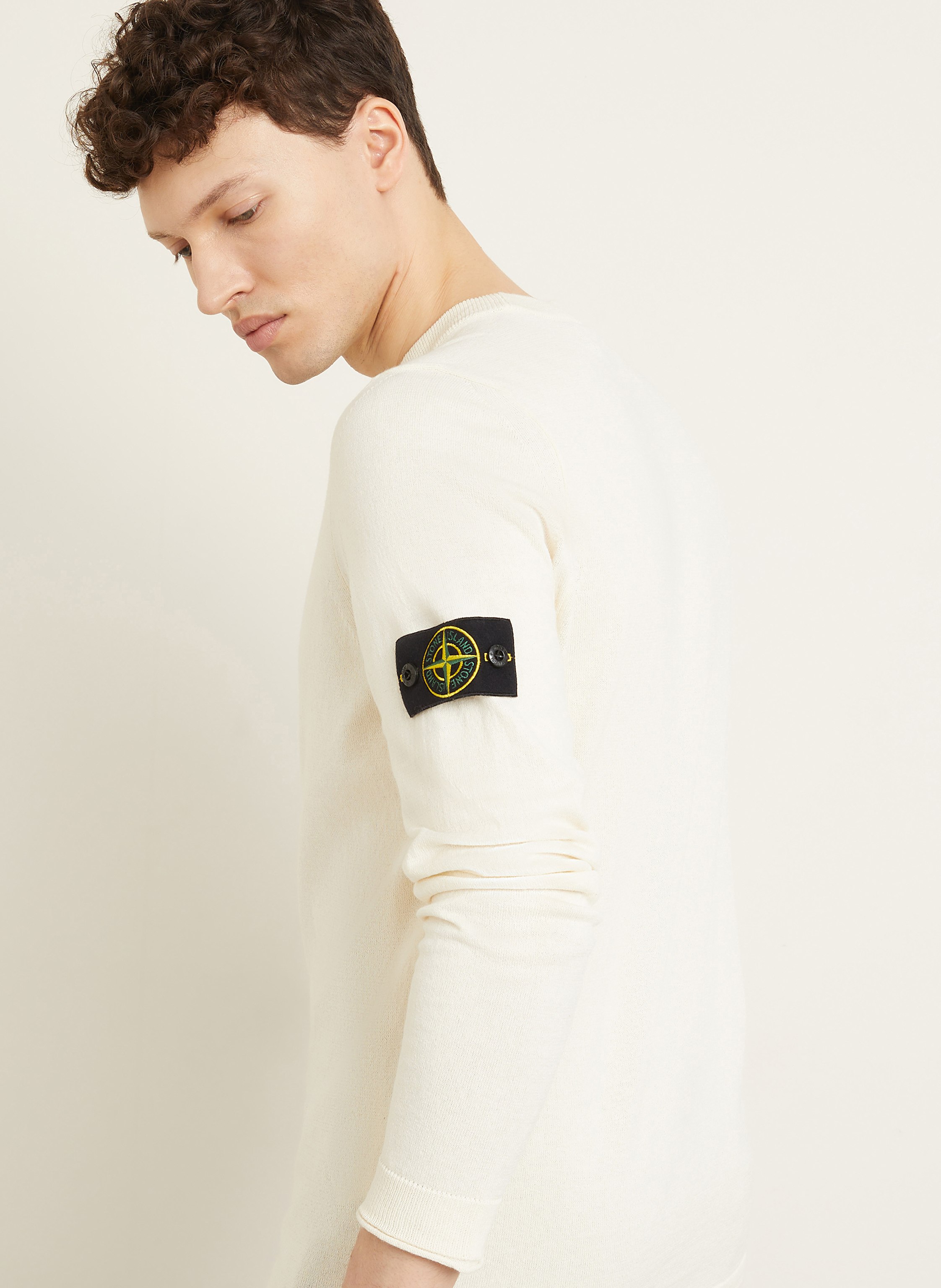 Thumbnail - Stone Island Pullover weiss