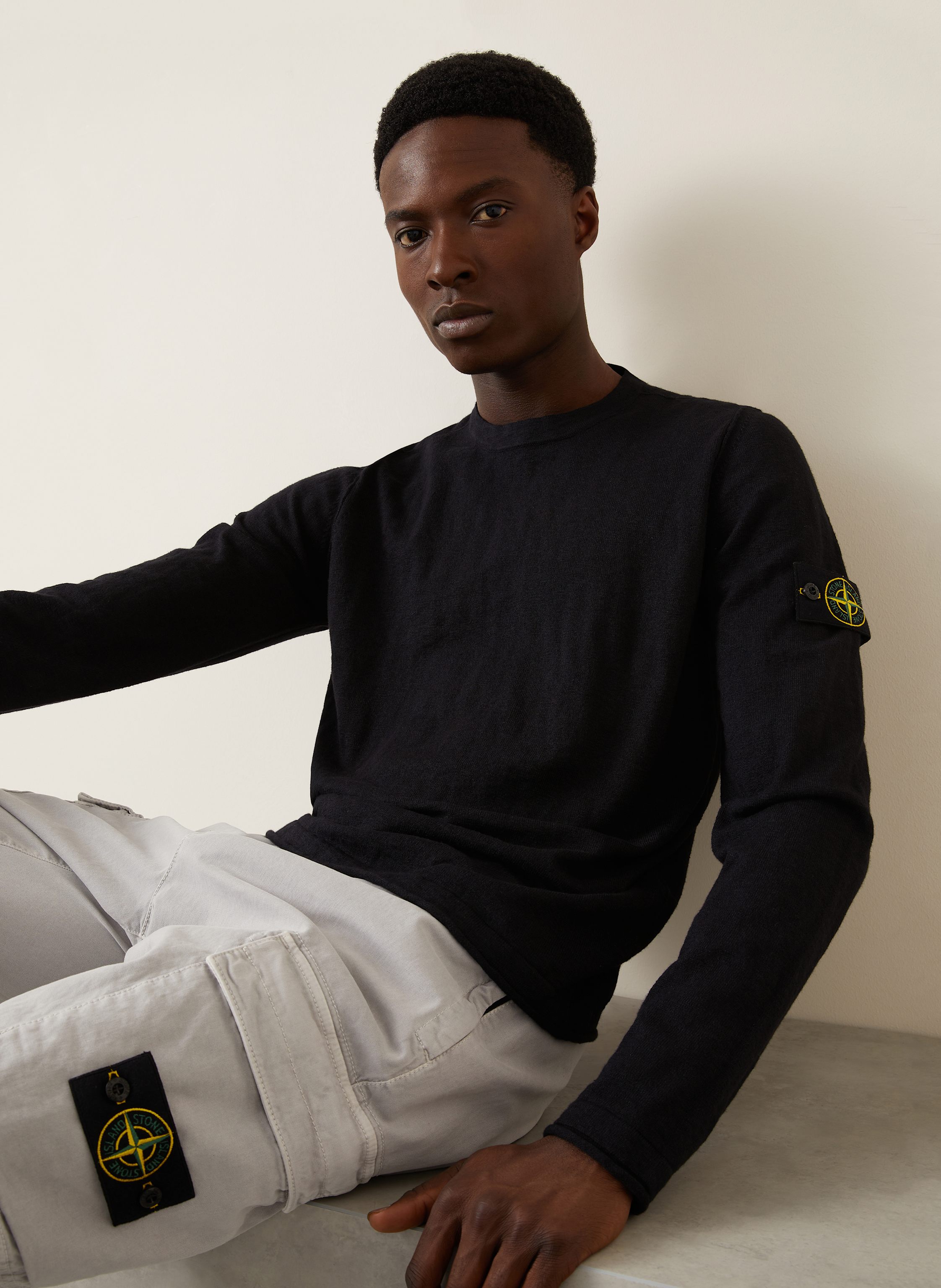Thumbnail - Stone Island Pullover schwarz
