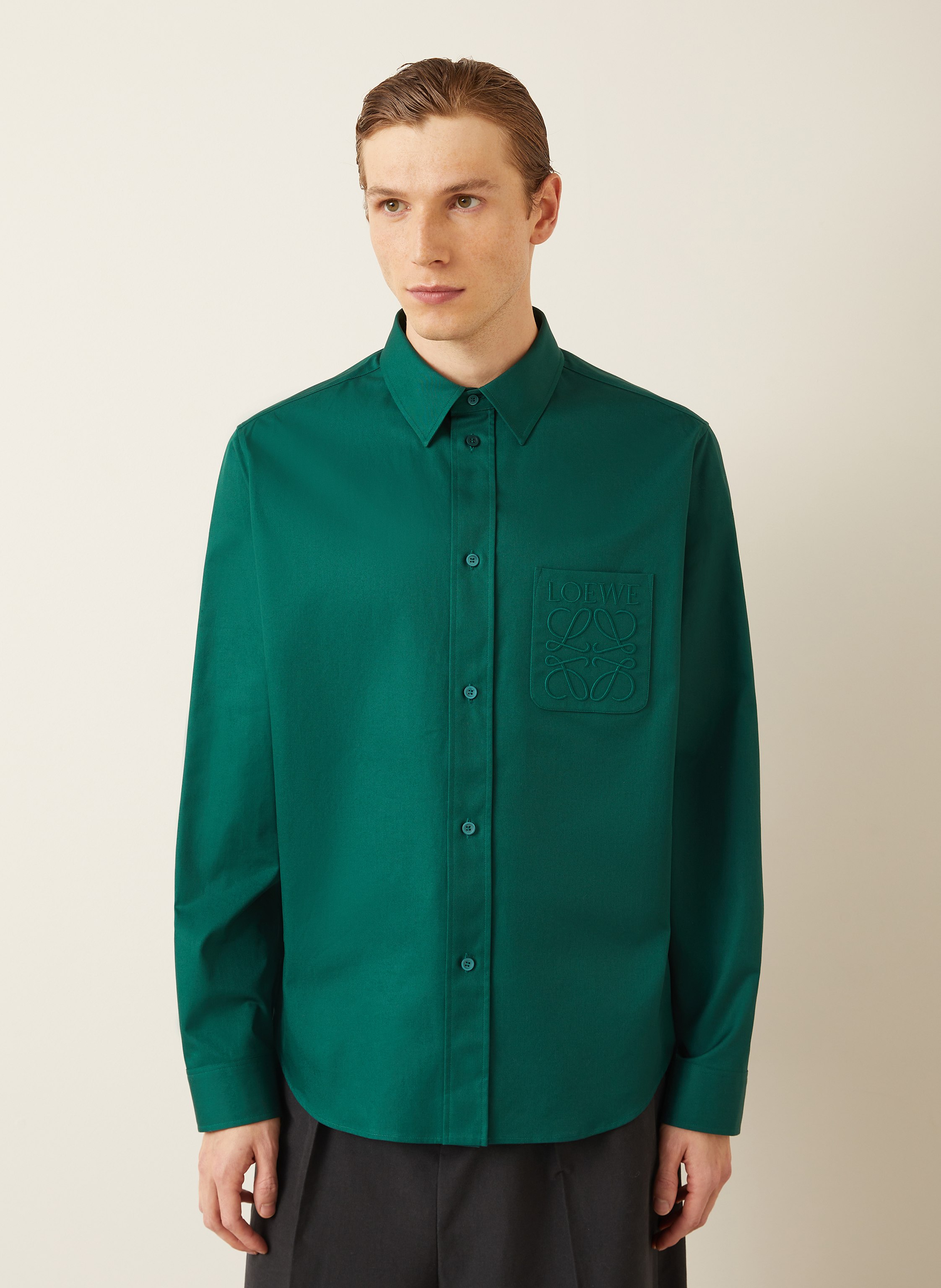 Thumbnail - Loewe Hemd Comfort Fit gruen