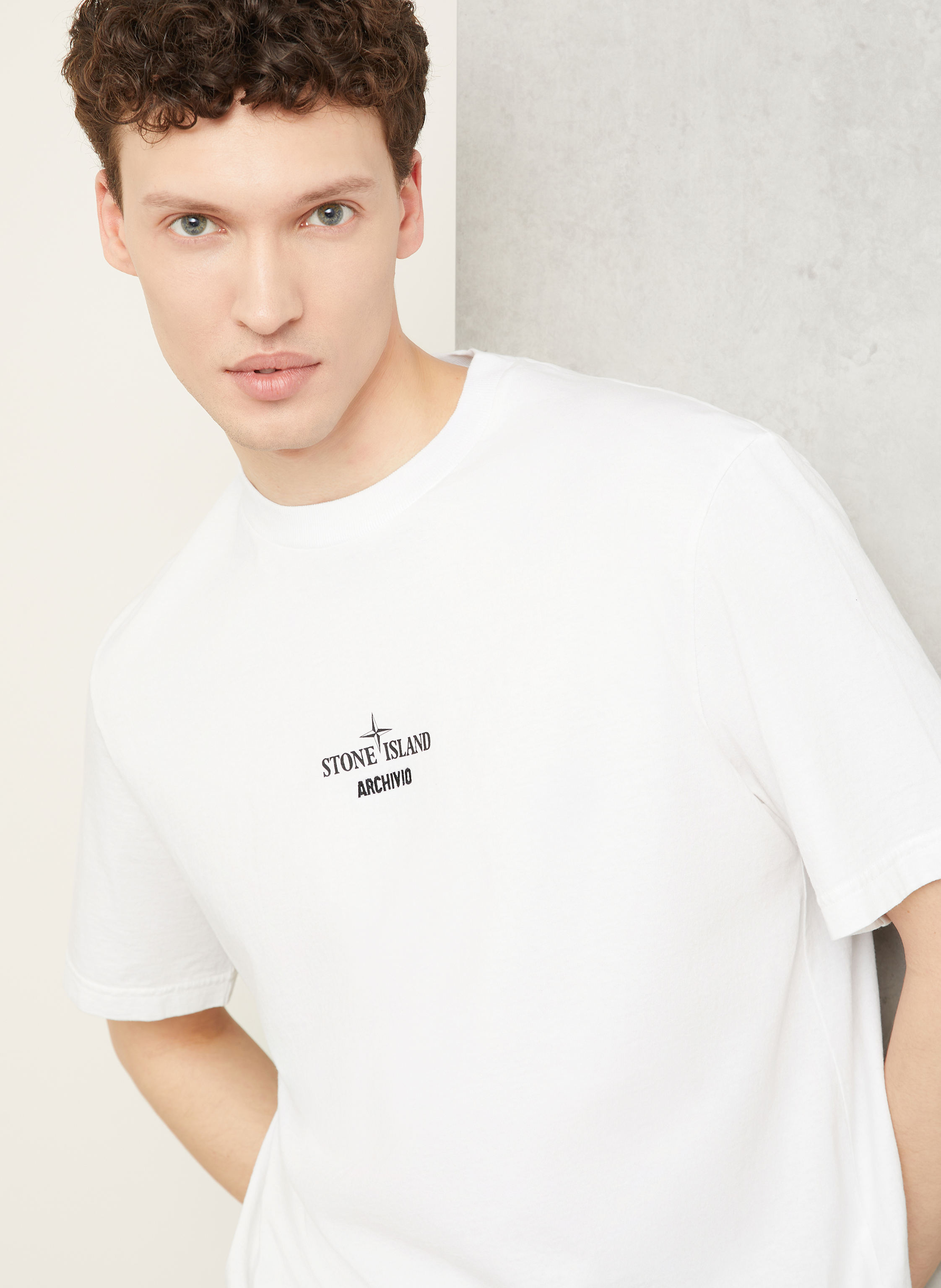 Thumbnail - Stone Island T-Shirt weiss