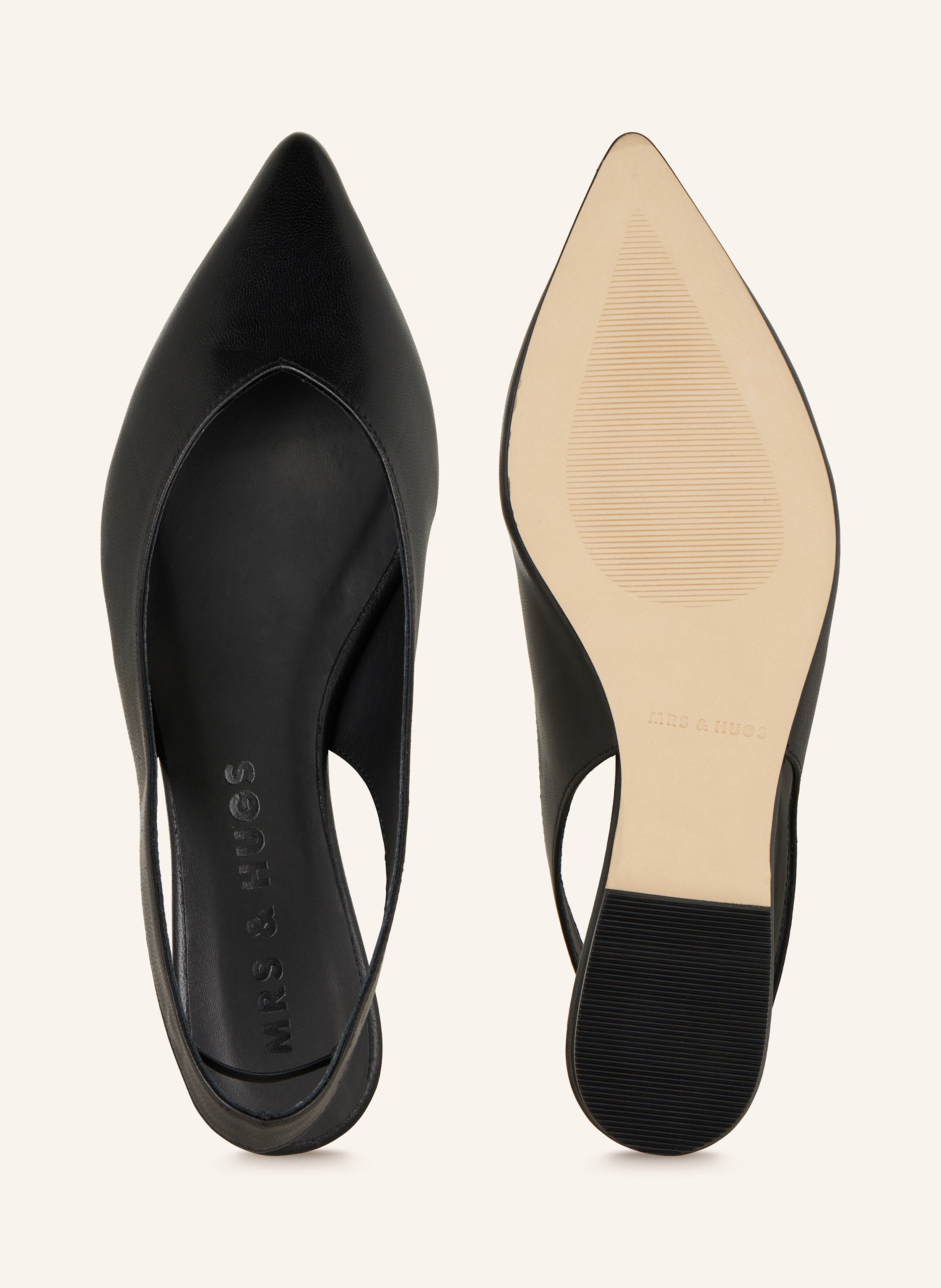 Thumbnail - Mrs & Hugs Slingballerinas schwarz