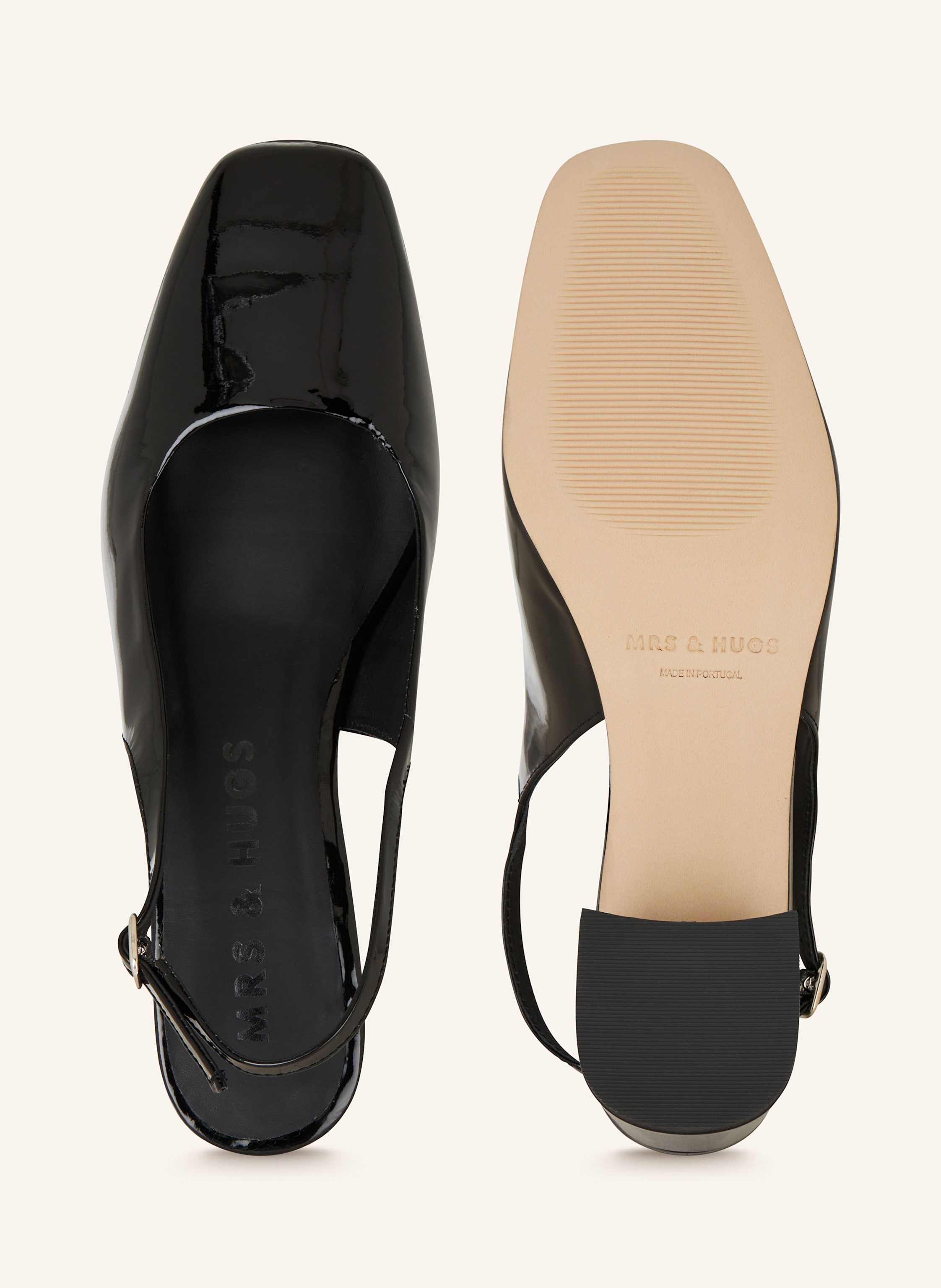 Thumbnail - Mrs & Hugs Slingpumps schwarz