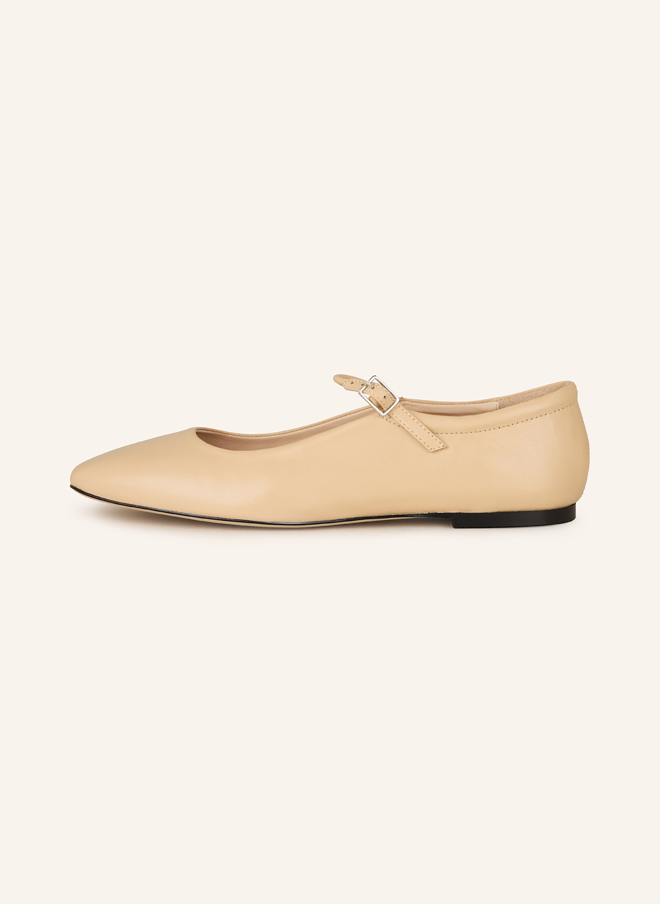 Thumbnail - Mrs & Hugs Mary-Jane-Ballerinas beige