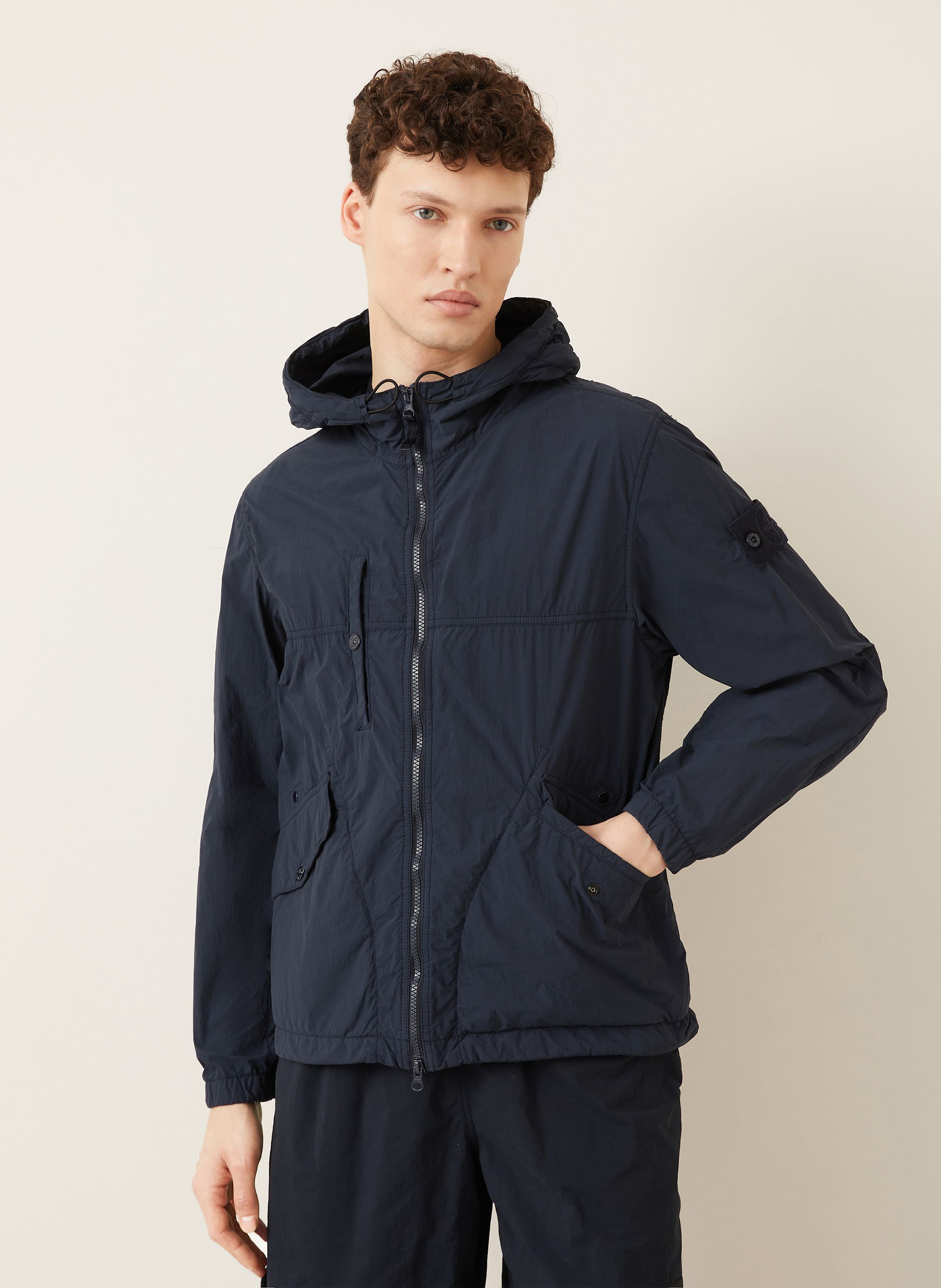 Thumbnail - Stone Island Jacke Ghost blau