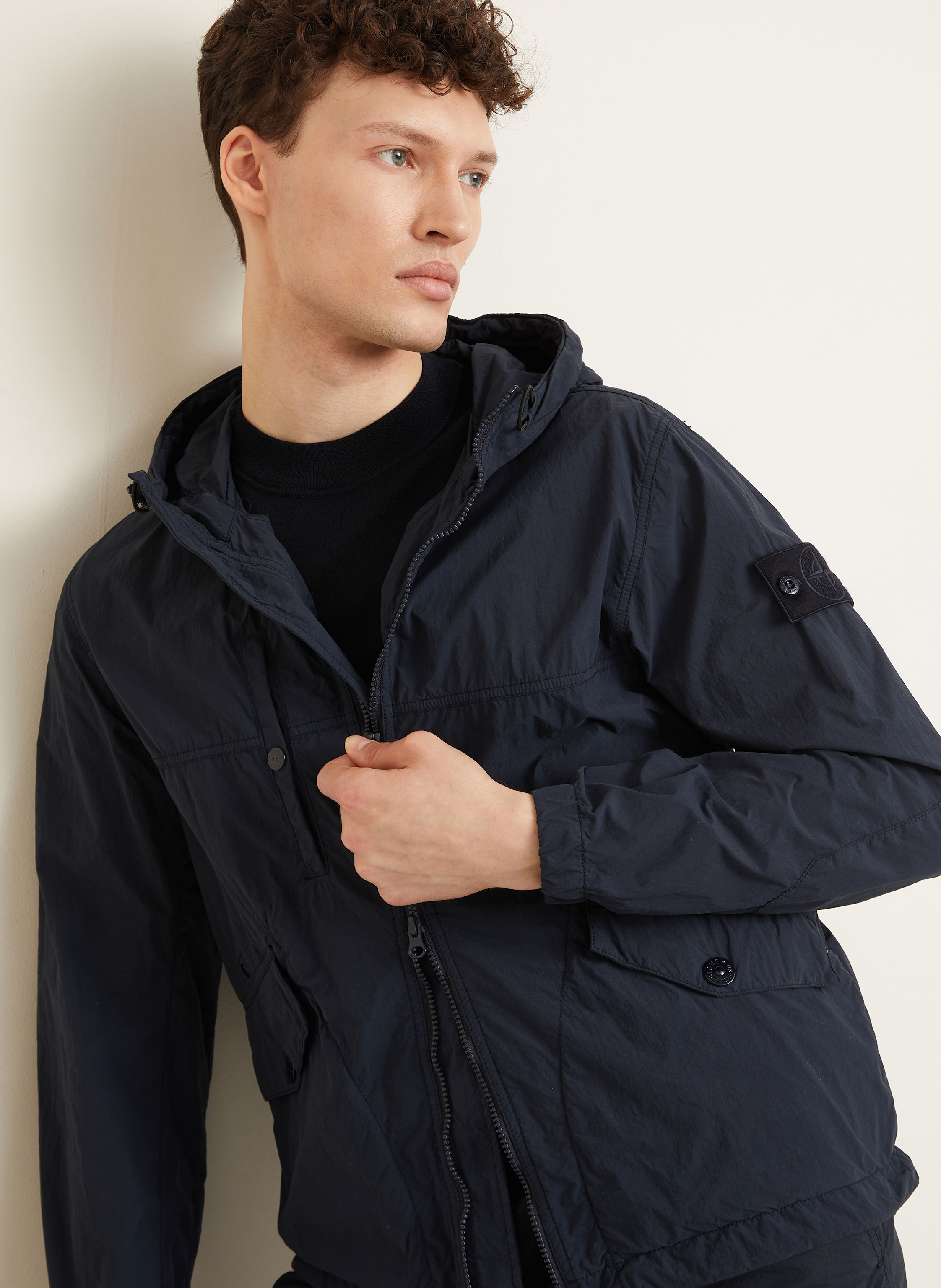 Thumbnail - Stone Island Jacke Ghost blau