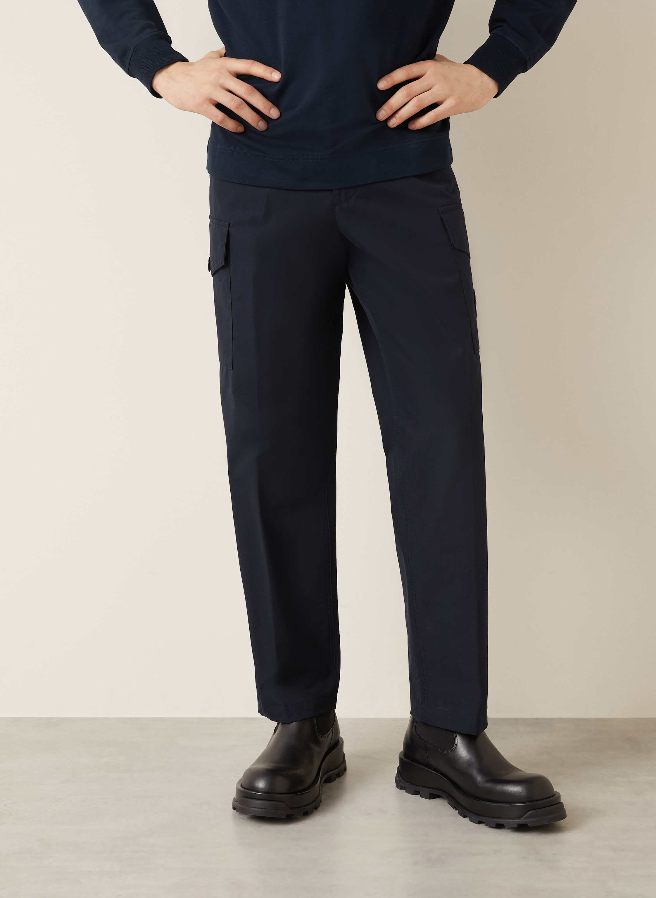 Thumbnail - Stone Island Cargohose Ghost Regular Fit blau