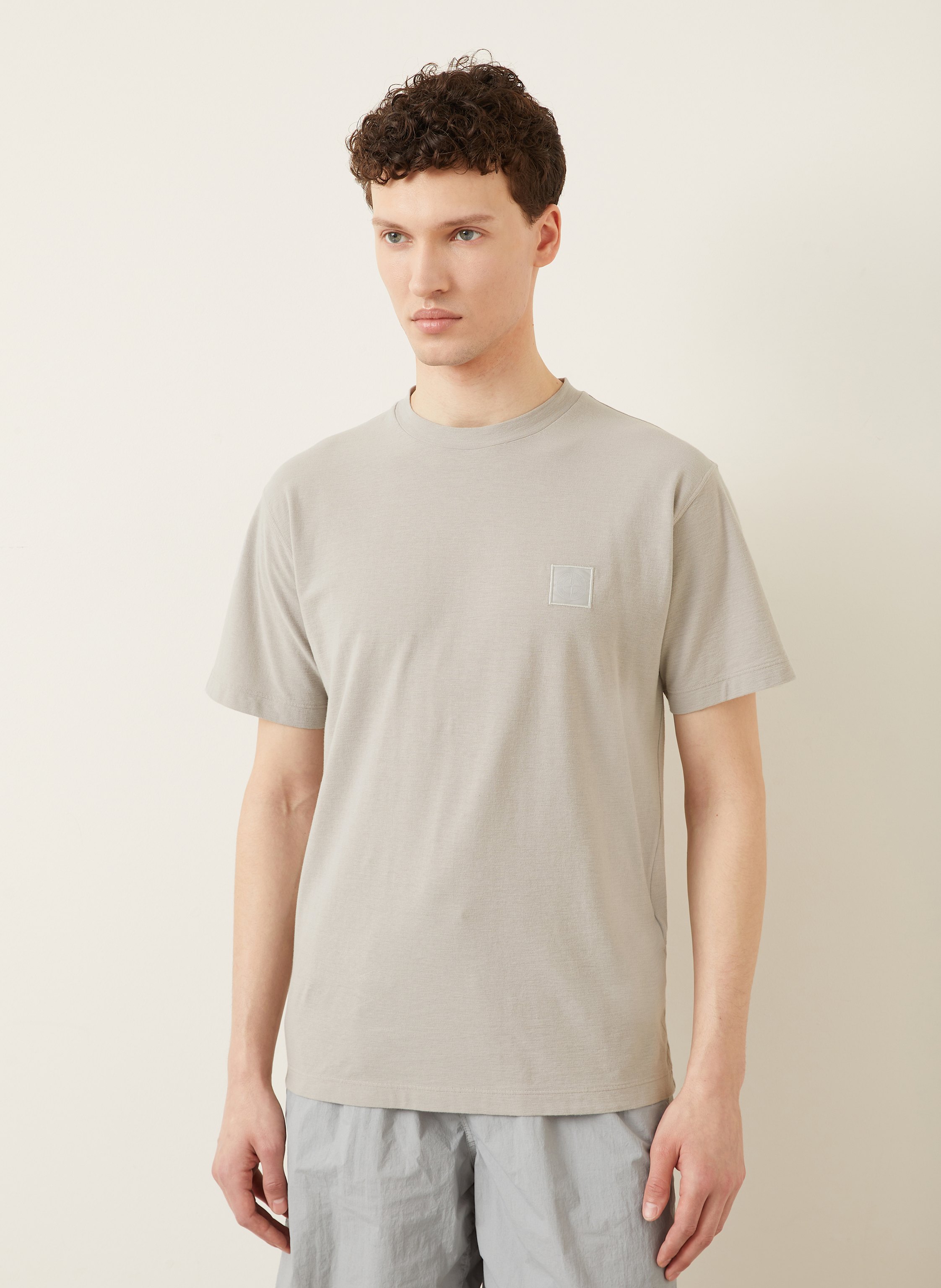 Thumbnail - Stone Island T-Shirt Ghost grau