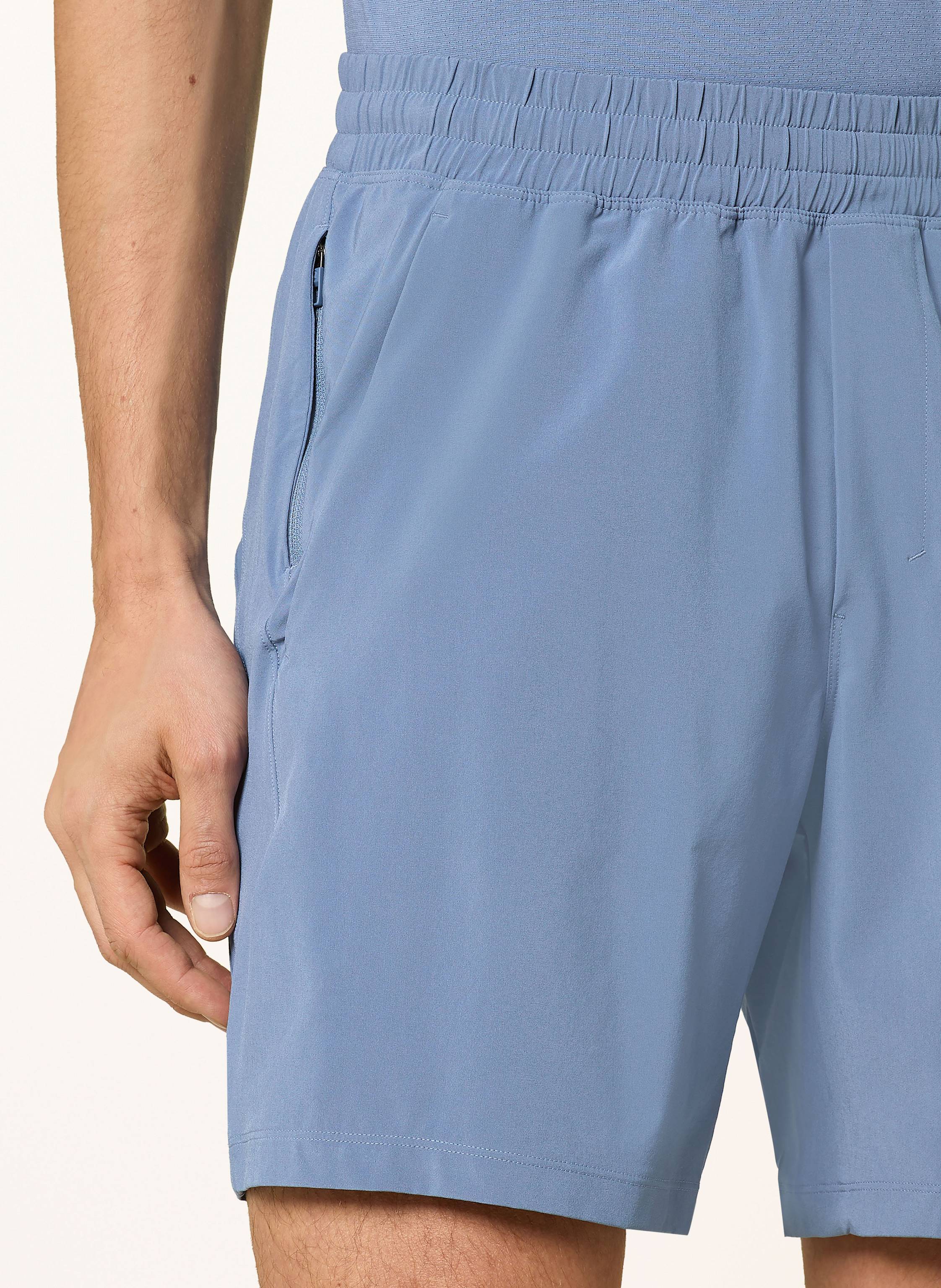 Thumbnail - Lululemon Trainingshorts Pace Breaker Linerless Short 7in blau