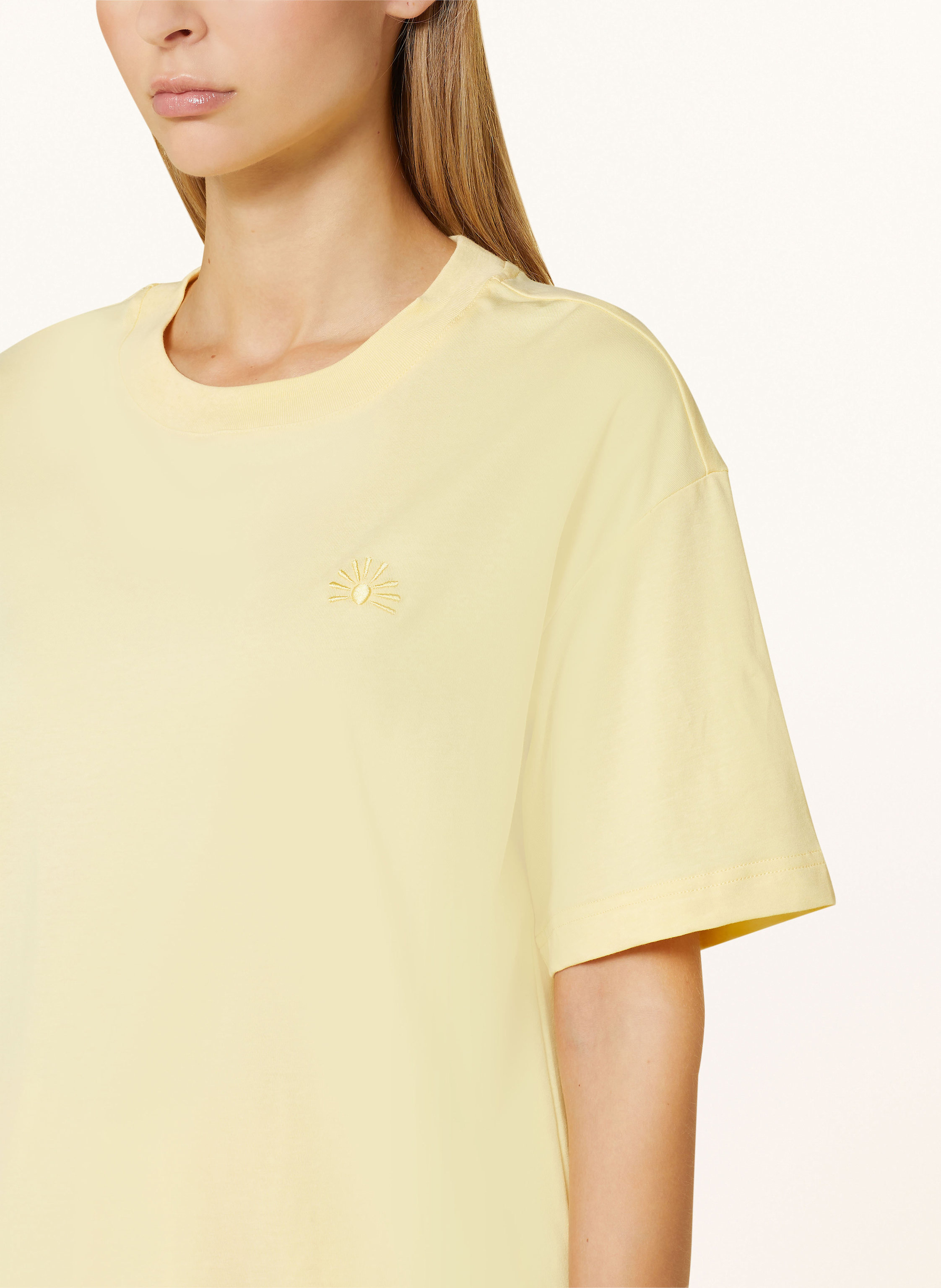 Thumbnail - Mey Schlafshirt Serie Relaxed Nights gelb