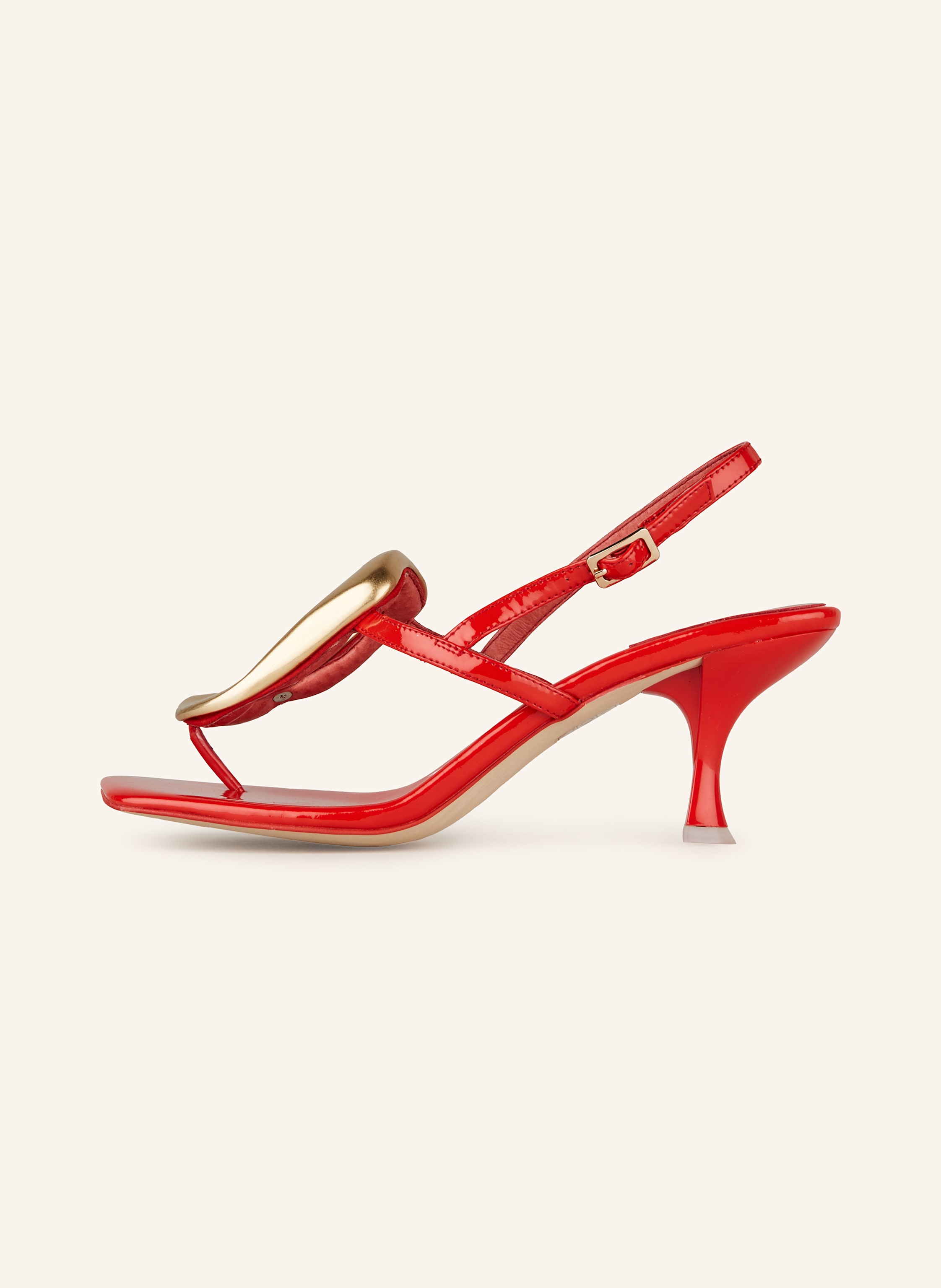 Thumbnail - Jeffrey Campbell Zehentrenner Linq-Up-2 rot