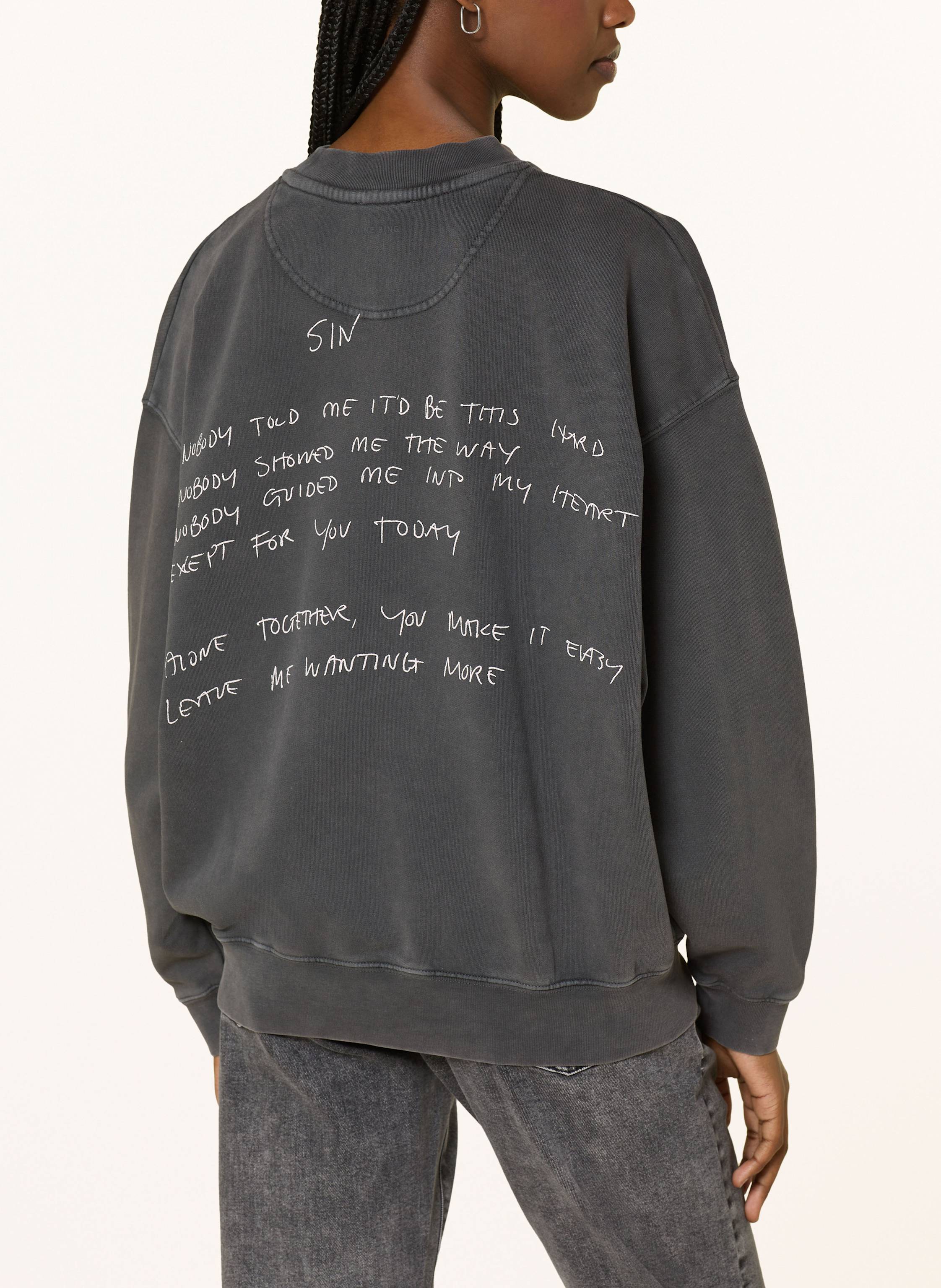 Thumbnail - Anine Bing Sweatshirt Jaci schwarz