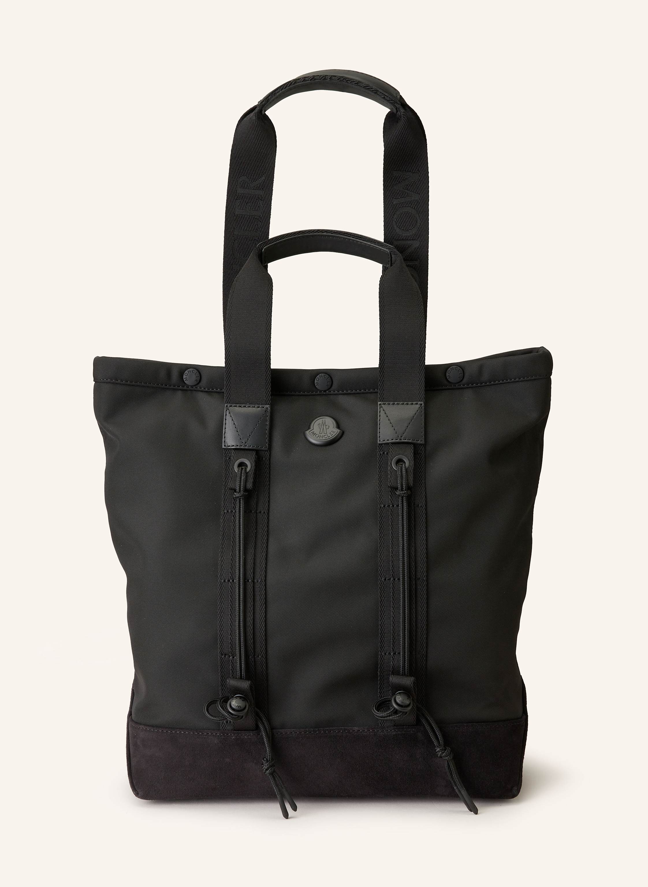 MONCLER Shopper SMALL in black