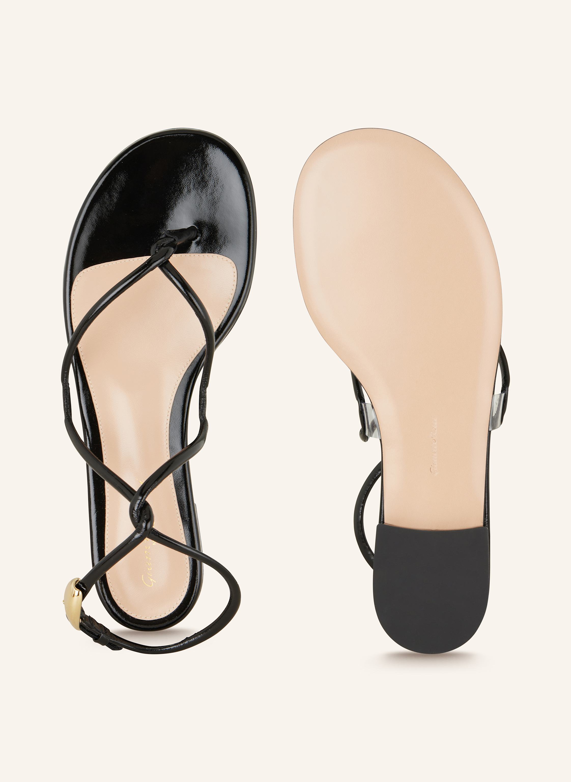Thumbnail - Gianvito Rossi Sandalen schwarz