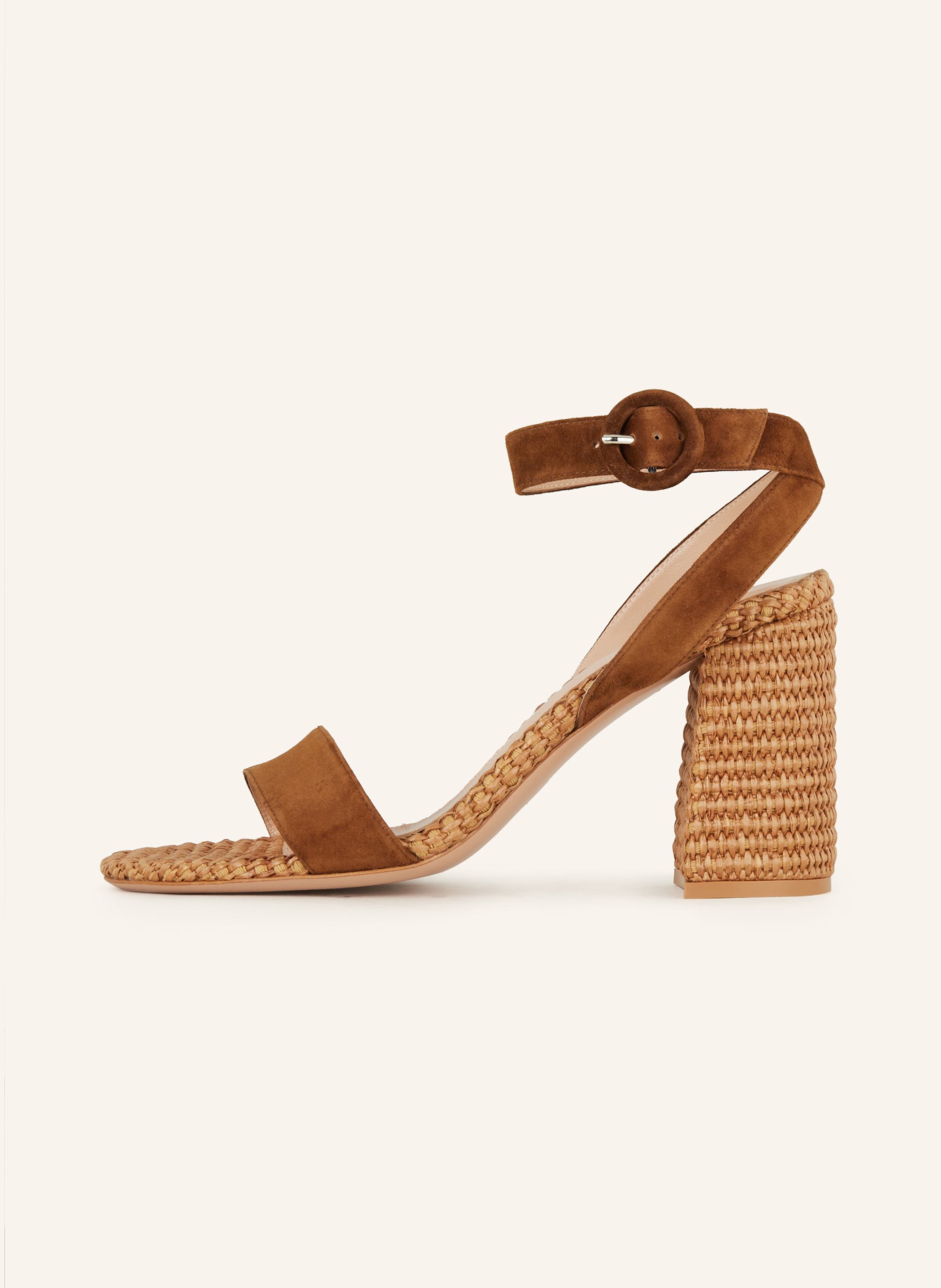 Thumbnail - Gianvito Rossi Sandaletten Luana braun