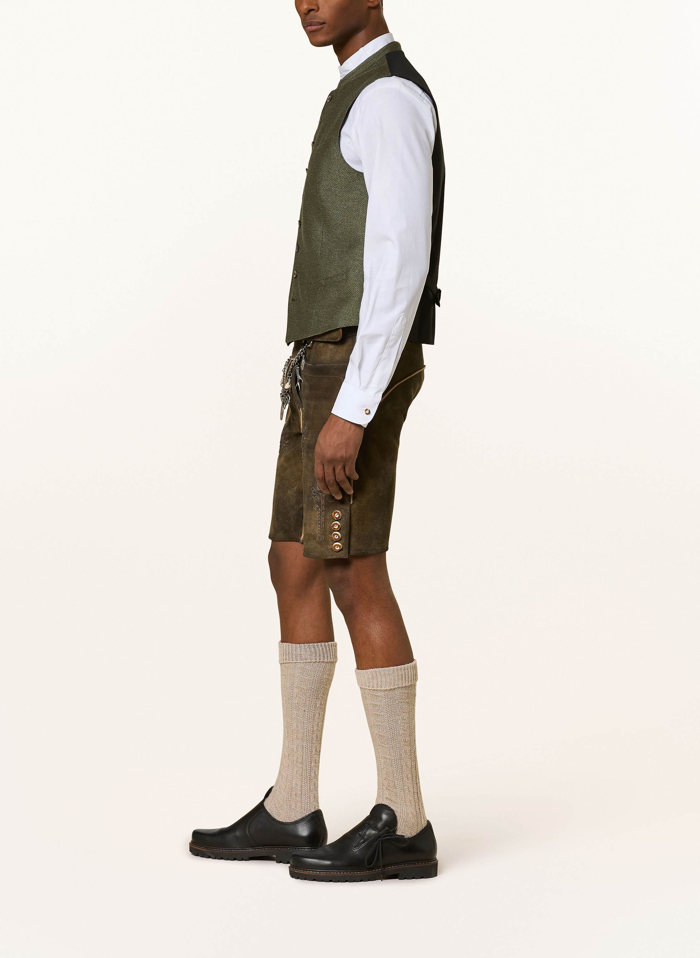 Thumbnail - Hirscher Trachten-Lederhose Sonthofen braun