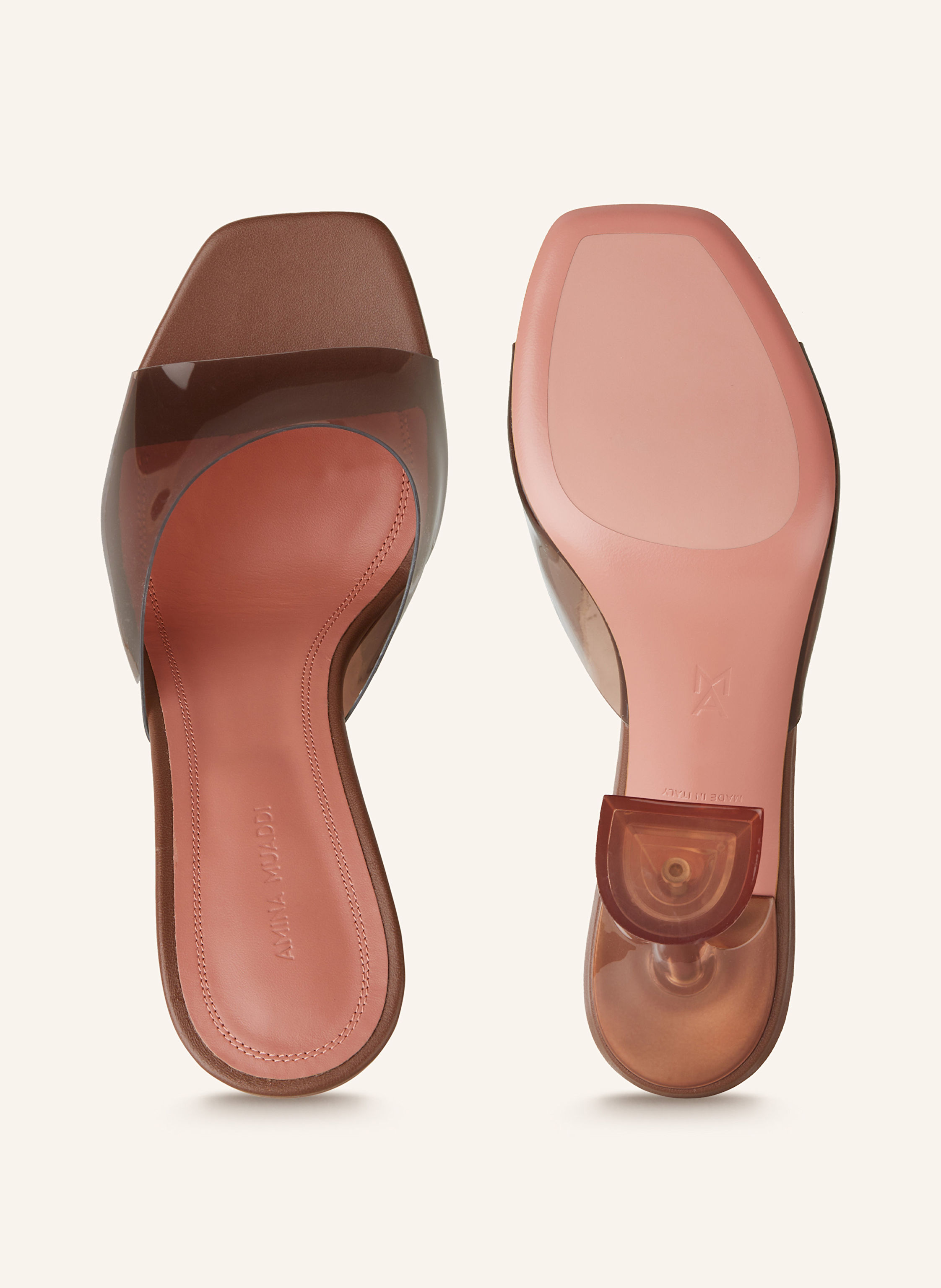 Thumbnail - Amina Muaddi Mules Lupita braun