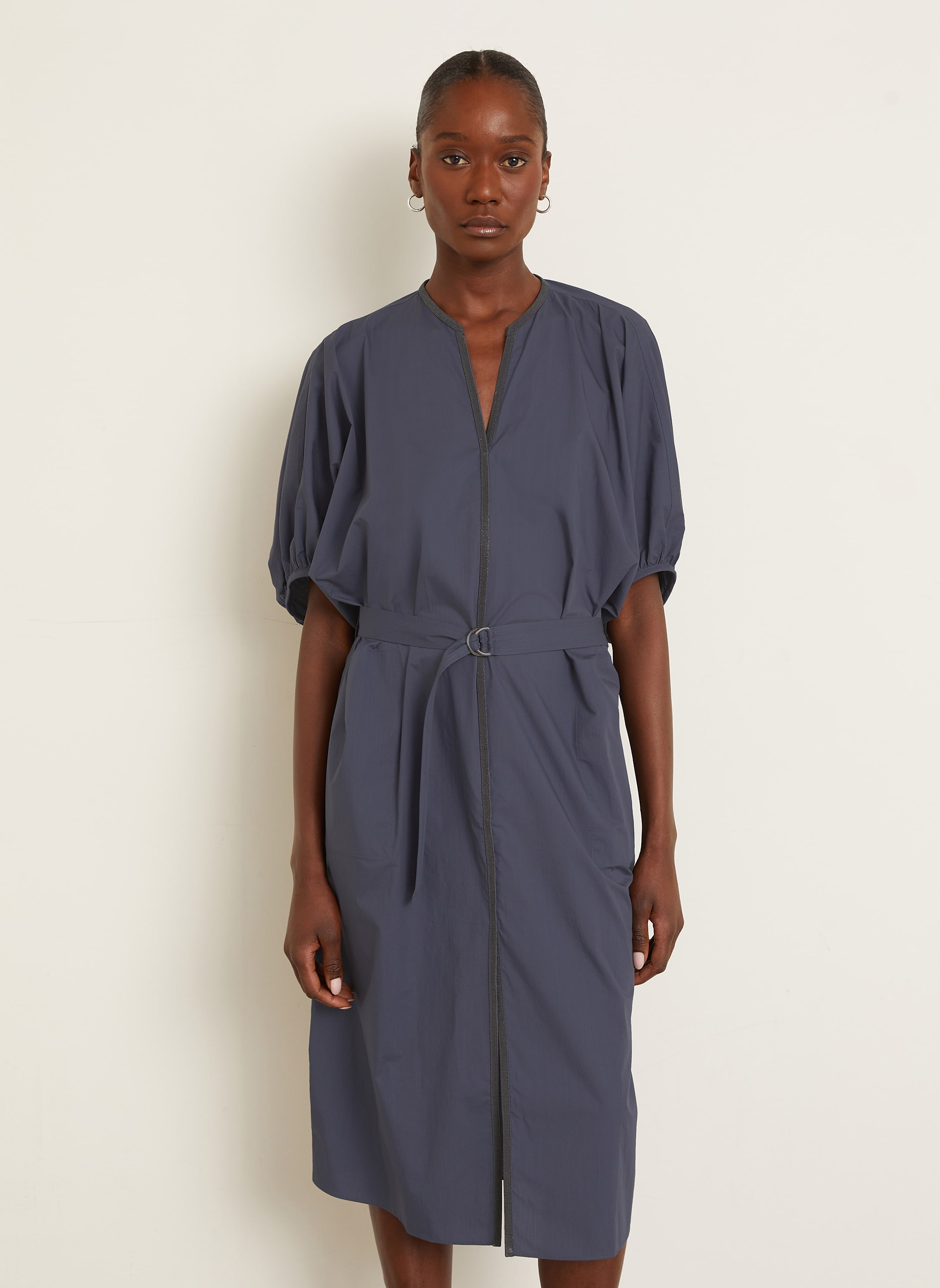 Thumbnail - Brunello Cucinelli Kleid blau