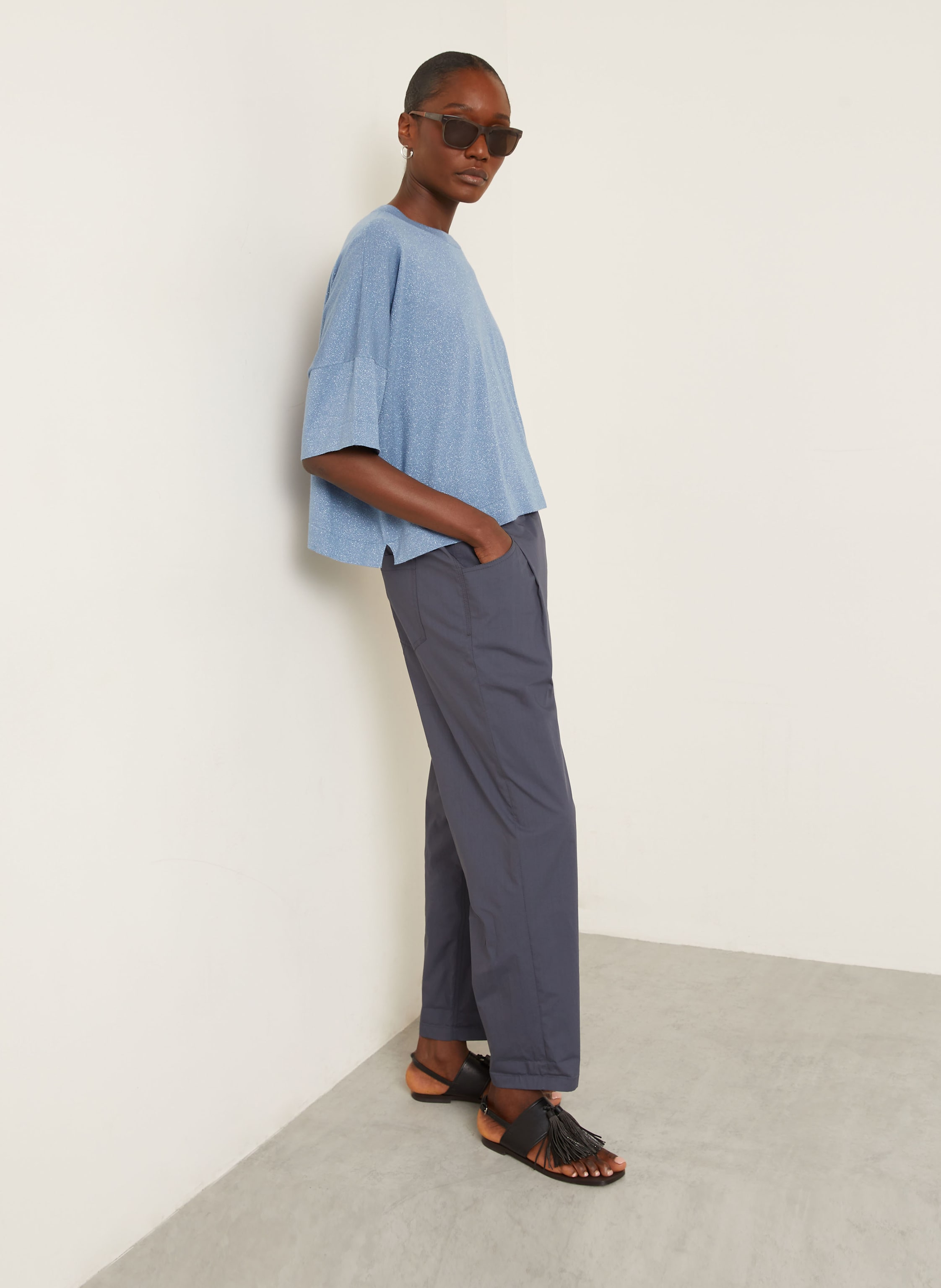 Thumbnail - Brunello Cucinelli Hose blau