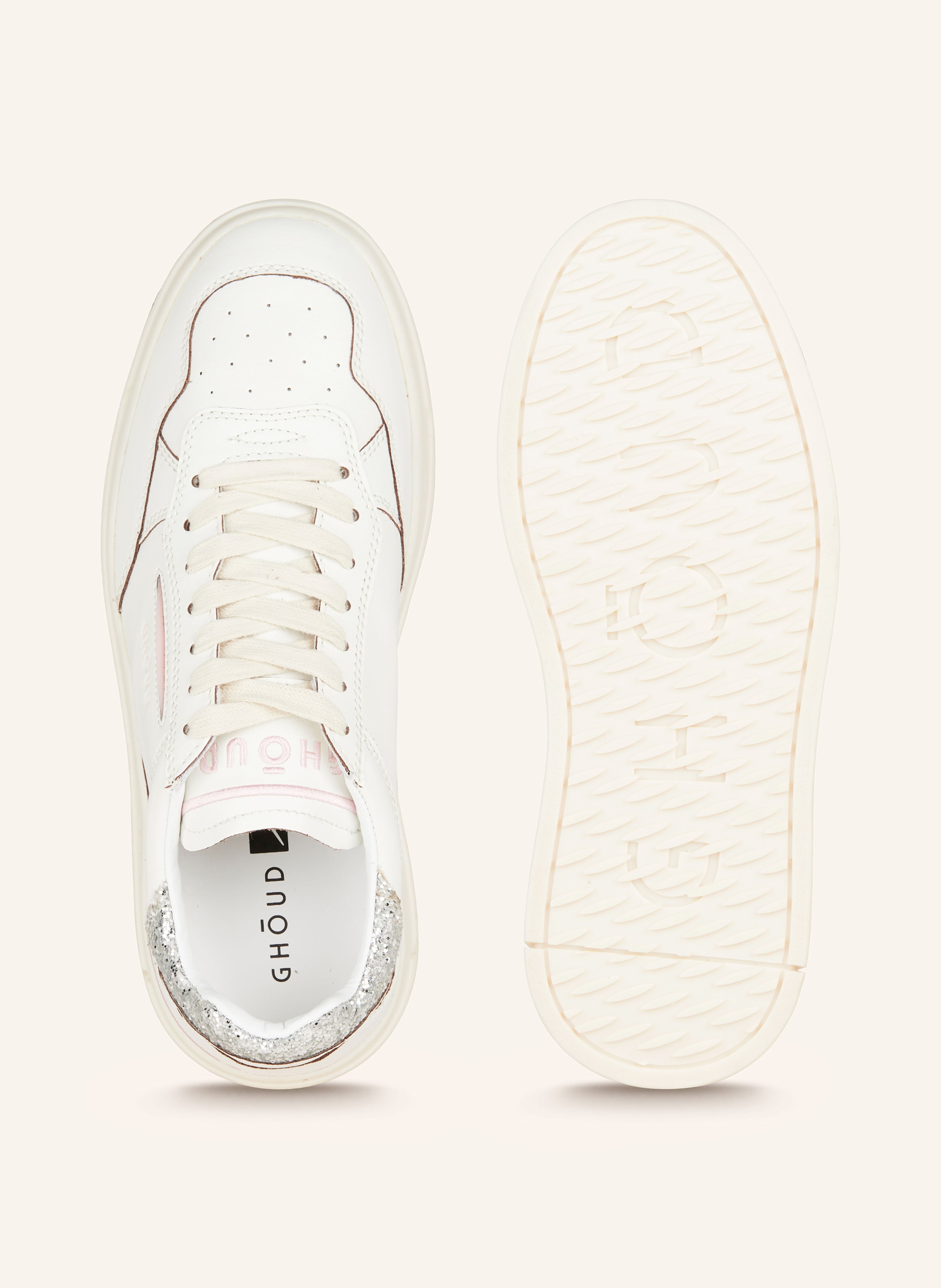 Thumbnail - Ghoud Sneaker Tweener Mit Pailletten weiss