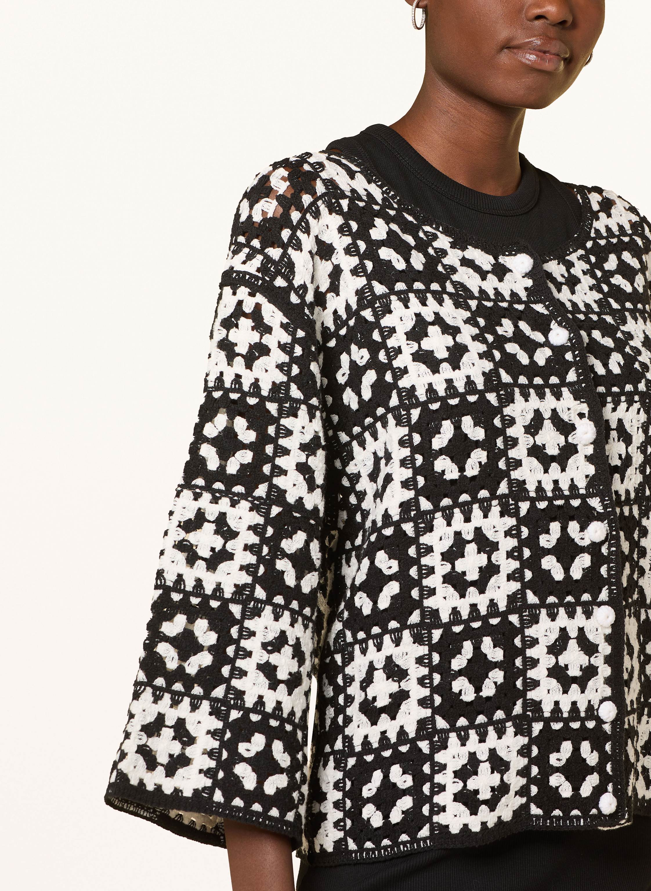 Thumbnail - Ichi Strickjacke Ihbandie weiss