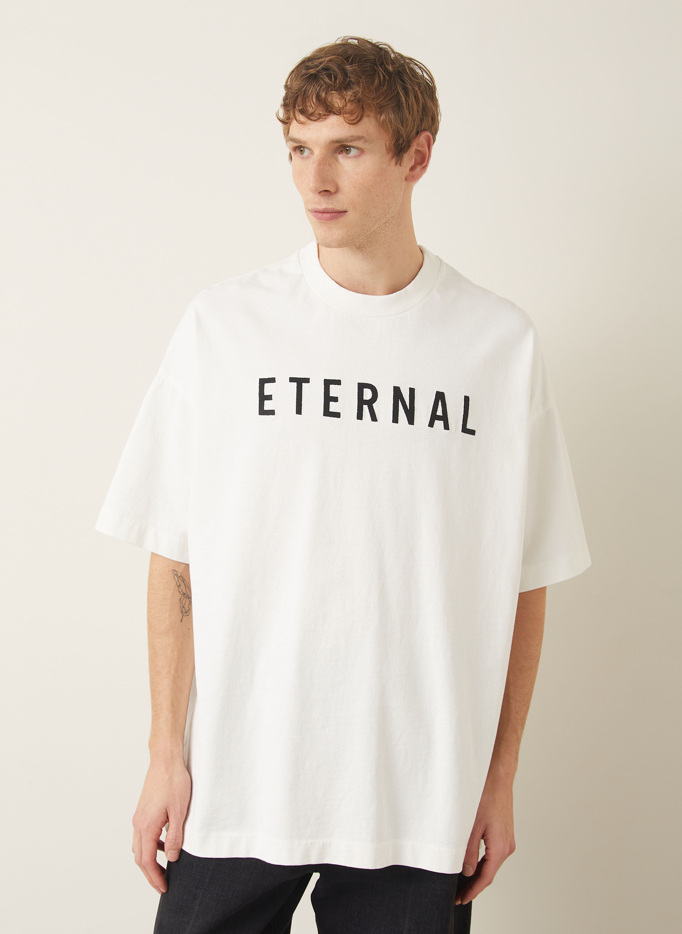 Thumbnail - Fear Of God T-Shirt Eternal weiss