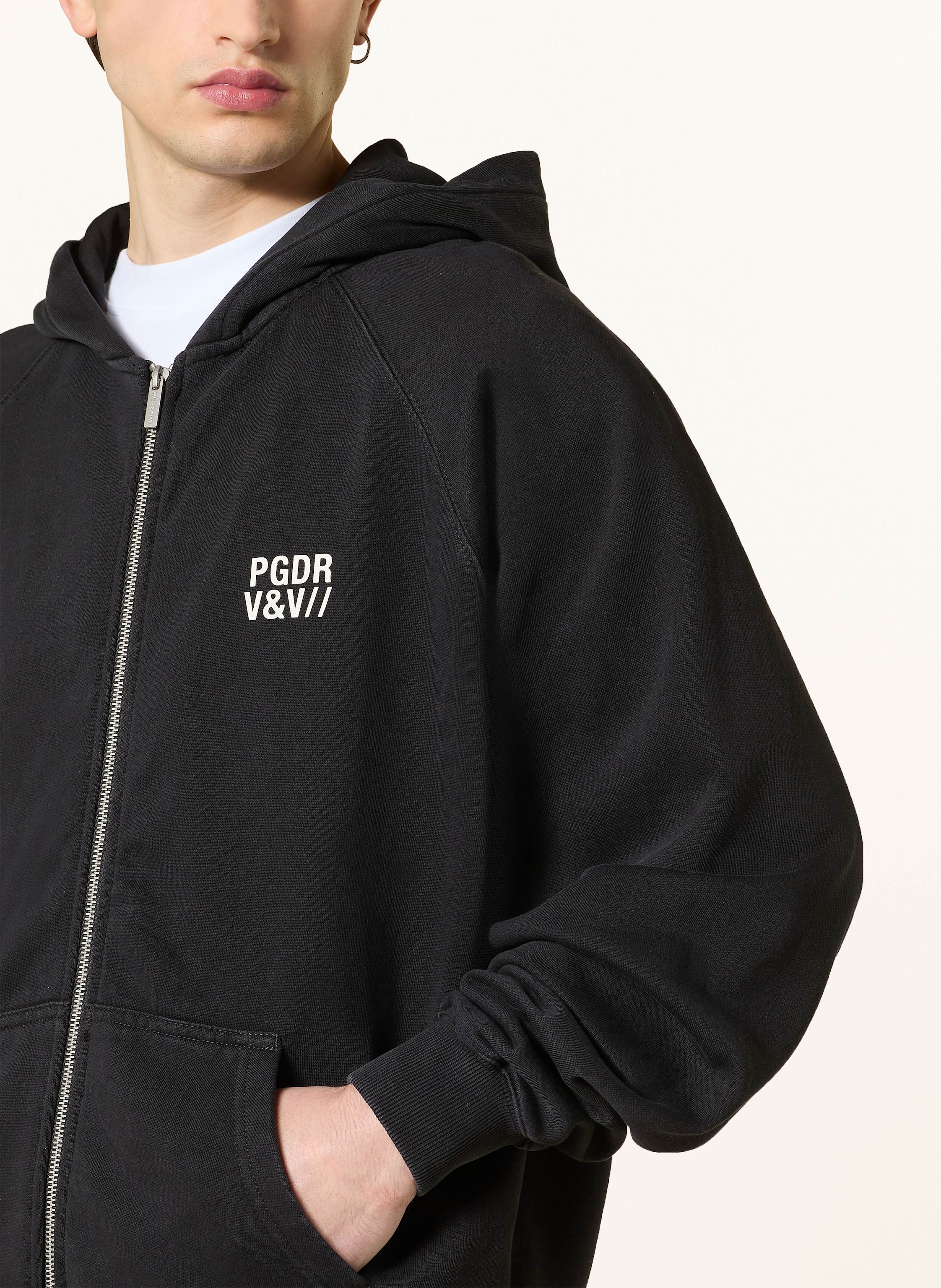 Thumbnail - Pegador Sweatjacke Colt Boxy schwarz