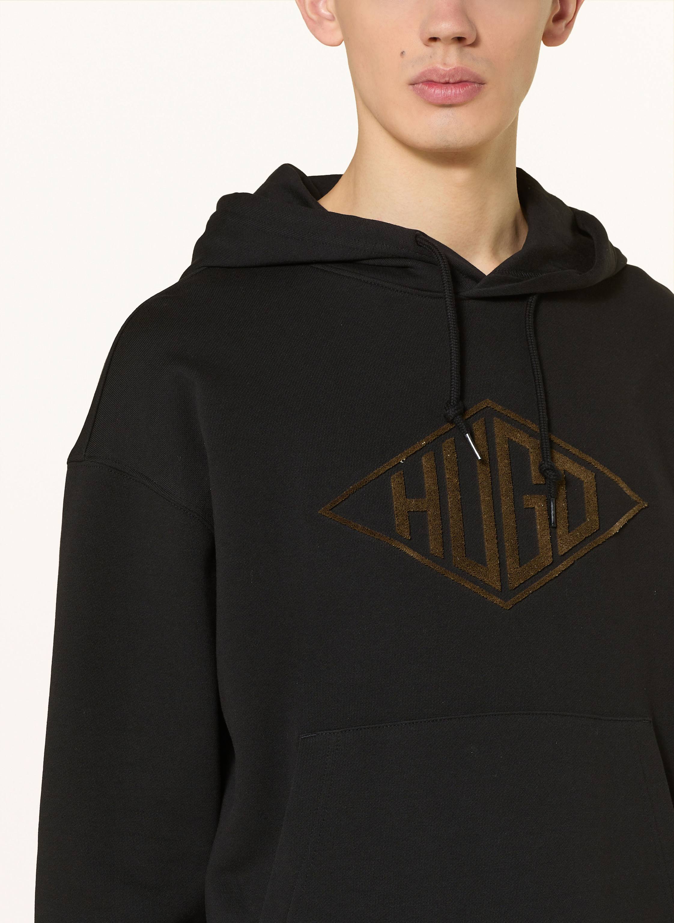 Thumbnail - Hugo Hoodie Dacorolo schwarz