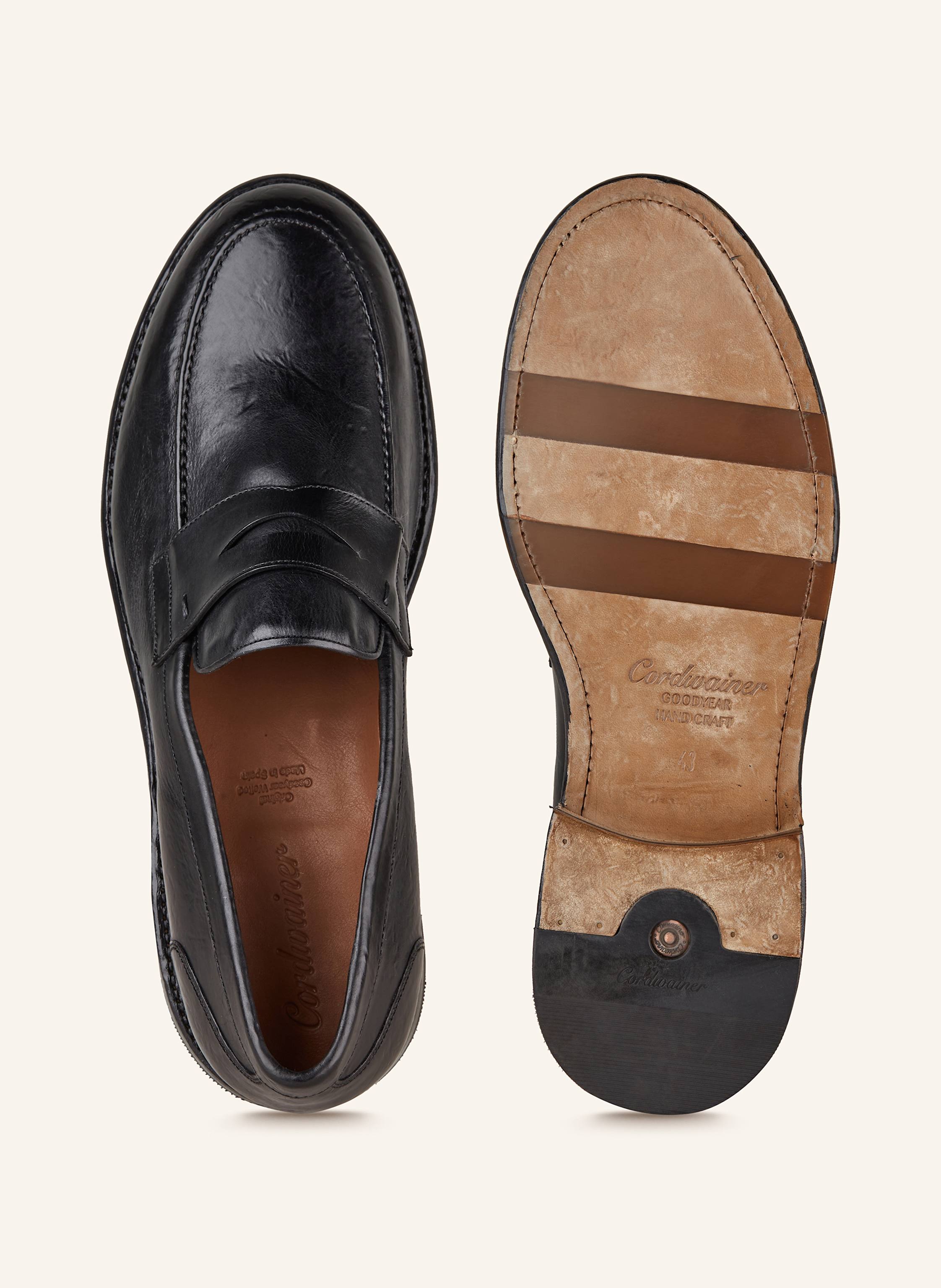Thumbnail - Cordwainer Penny-Loafer schwarz