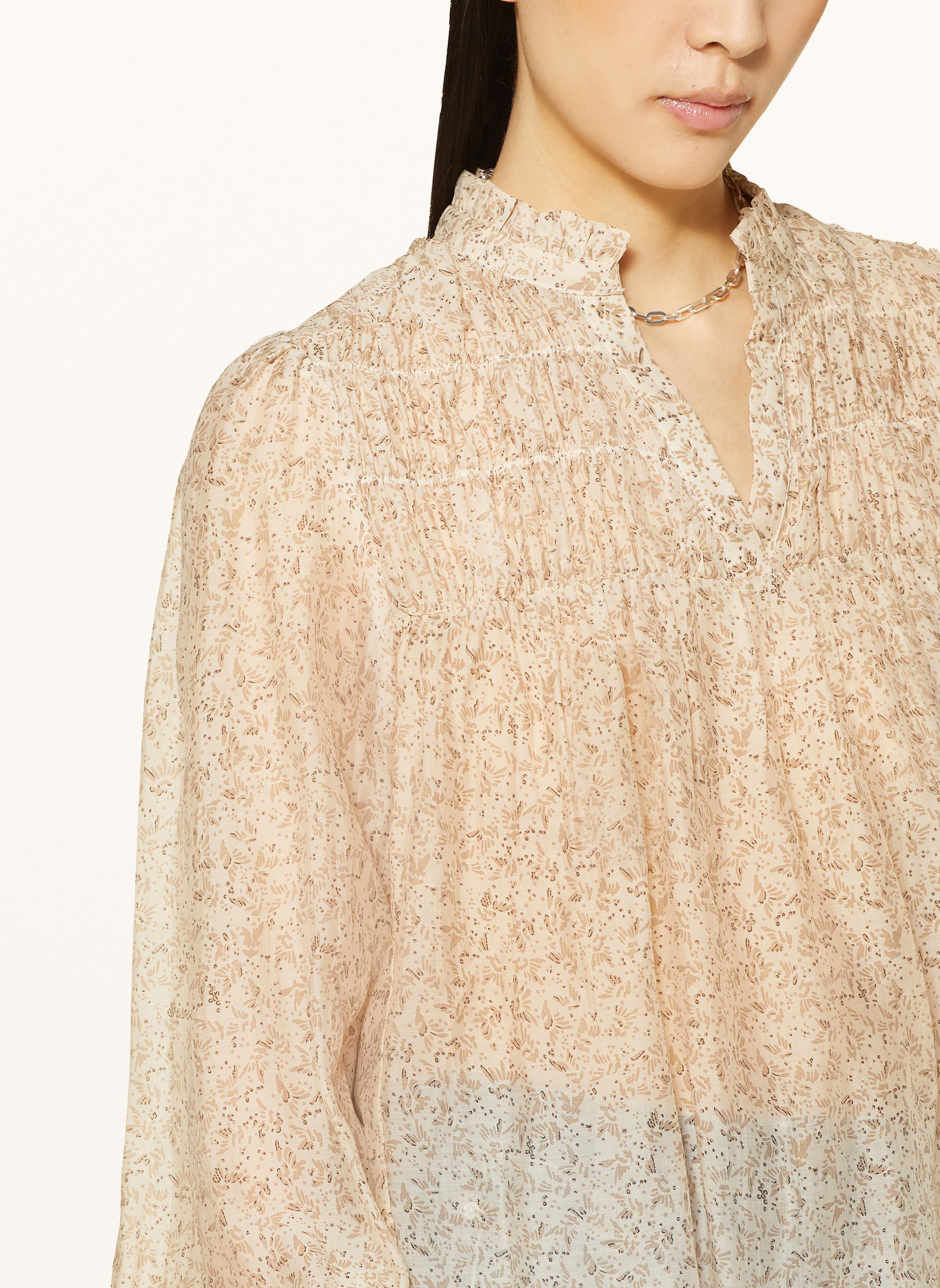 Thumbnail - Neo Noir Blusnshirt Selfina beige