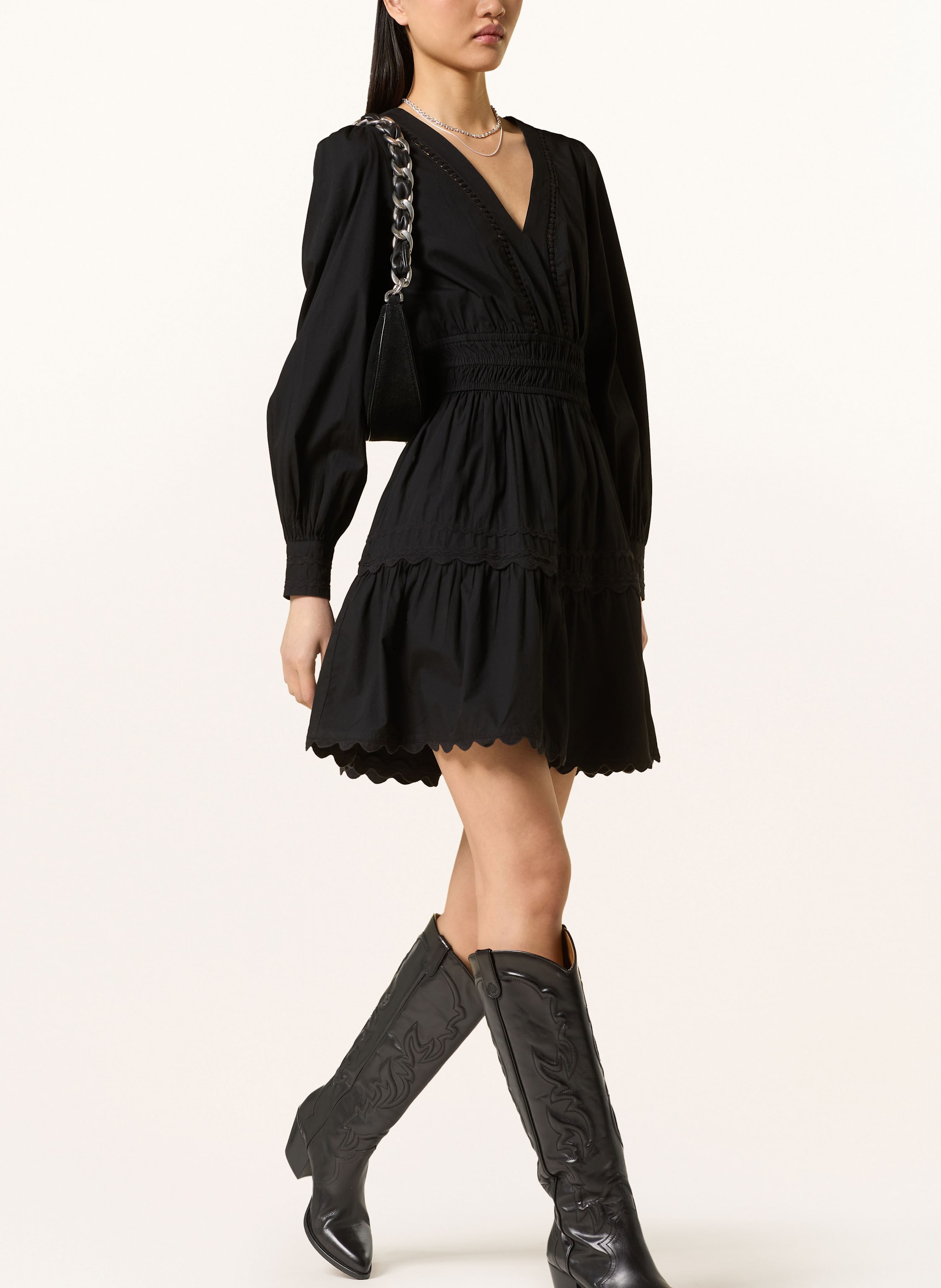 Thumbnail - Neo Noir Kleid Polaris schwarz