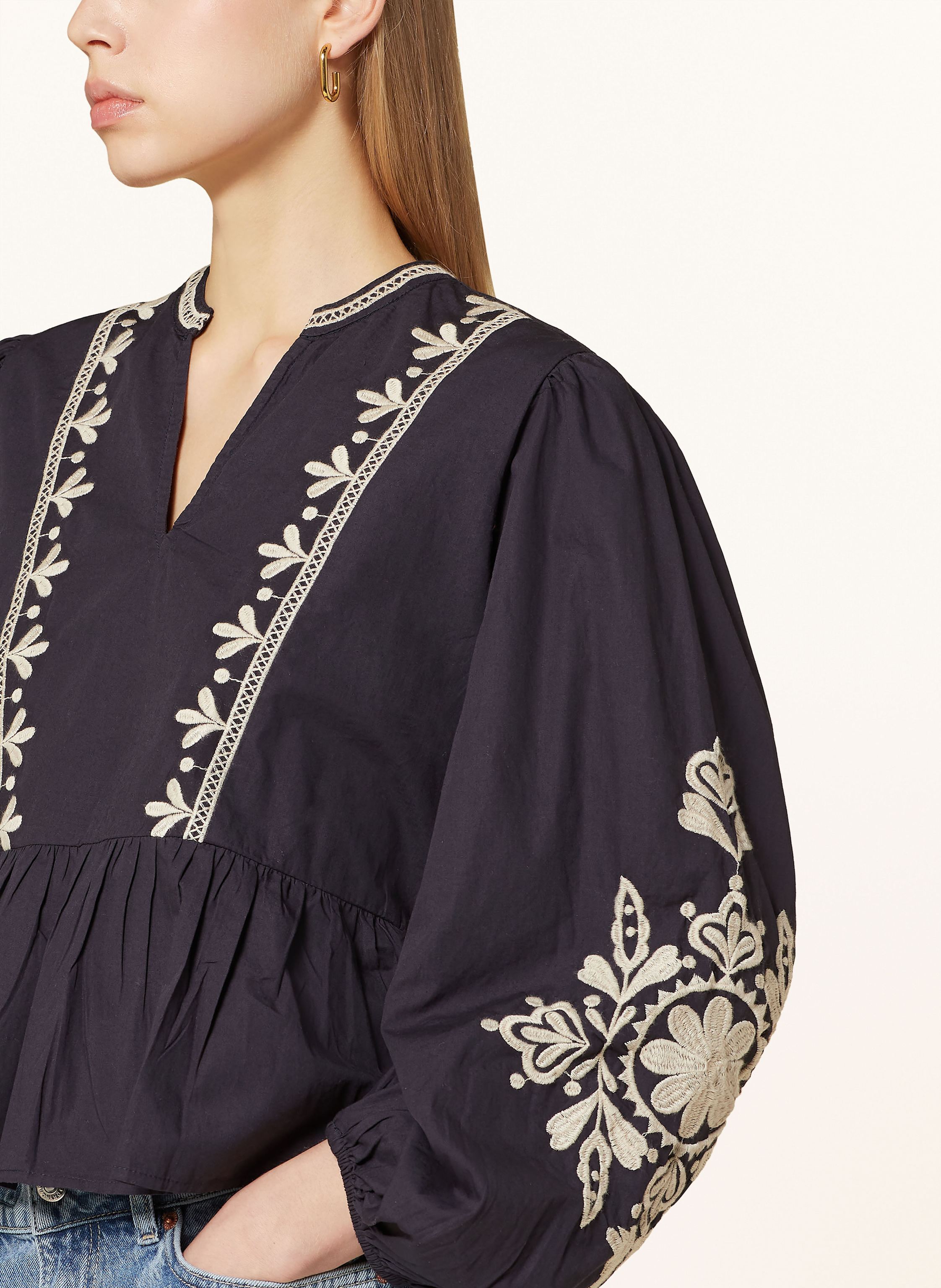 Thumbnail - Neo Noir Blusenshirt Ginia blau