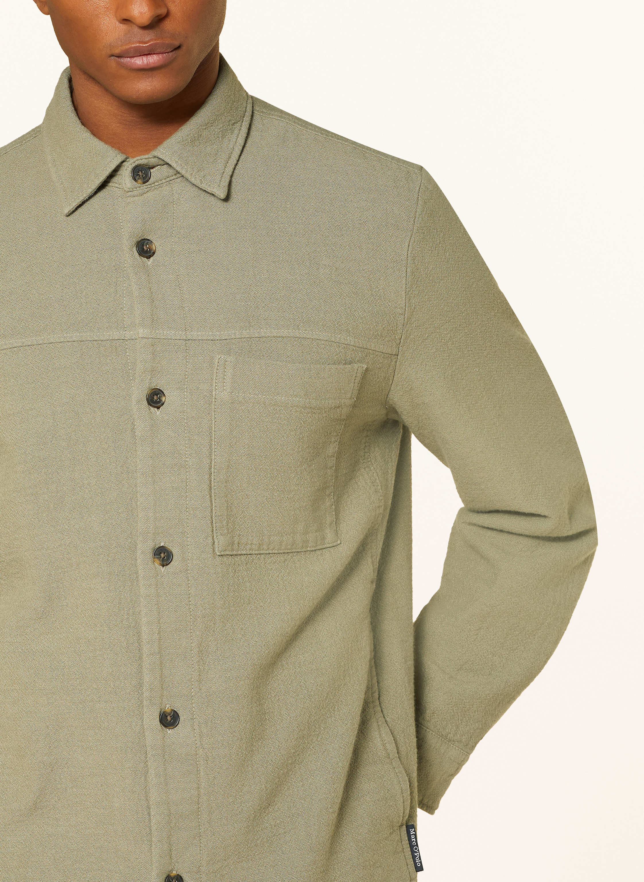 Thumbnail - Marc O'polo Overshirt gruen